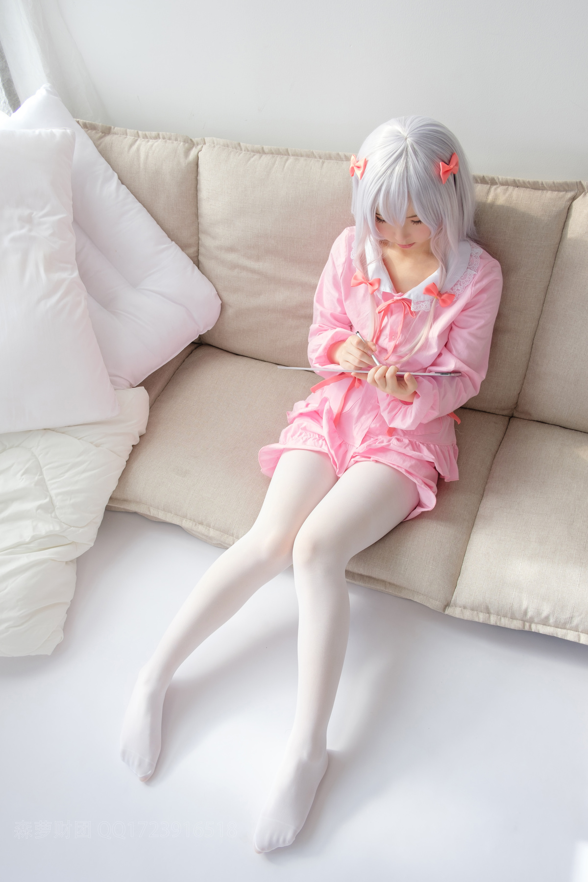 图片[5]-cosplay白丝女仆污图-COS世界
