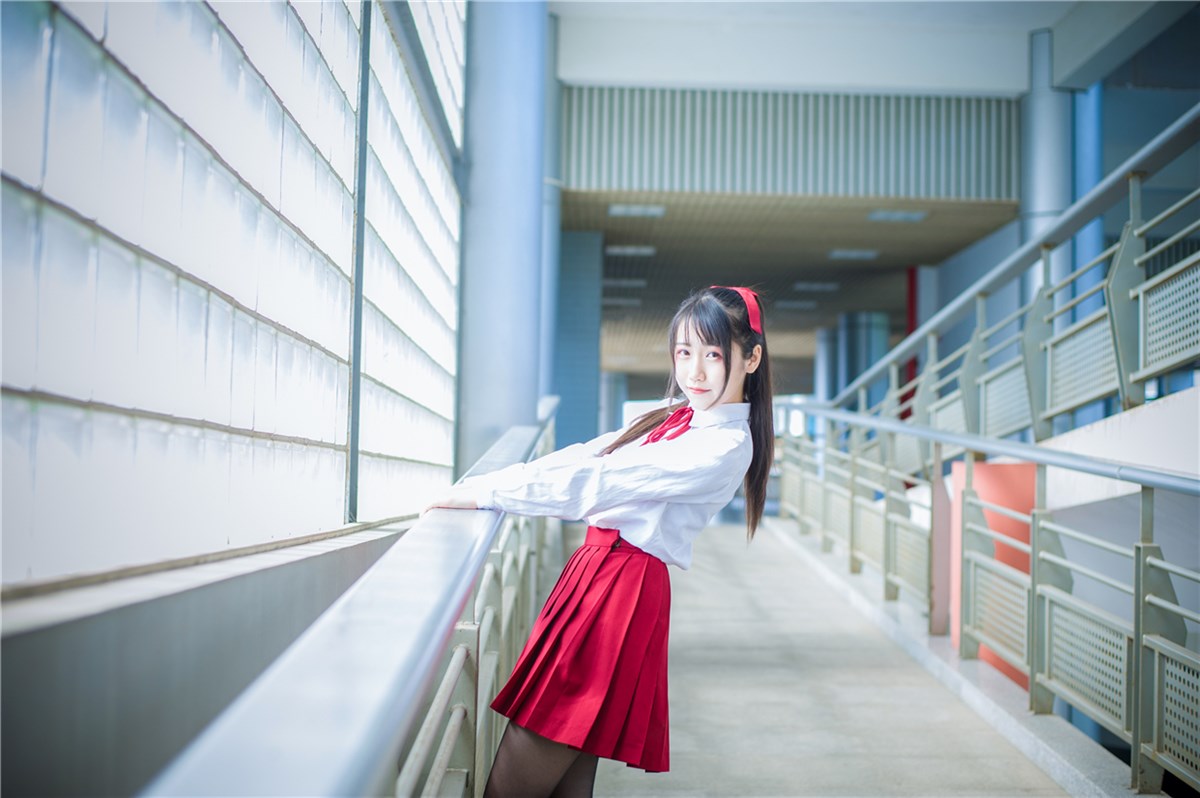 图片[2]-超清新的JK少女-COS世界