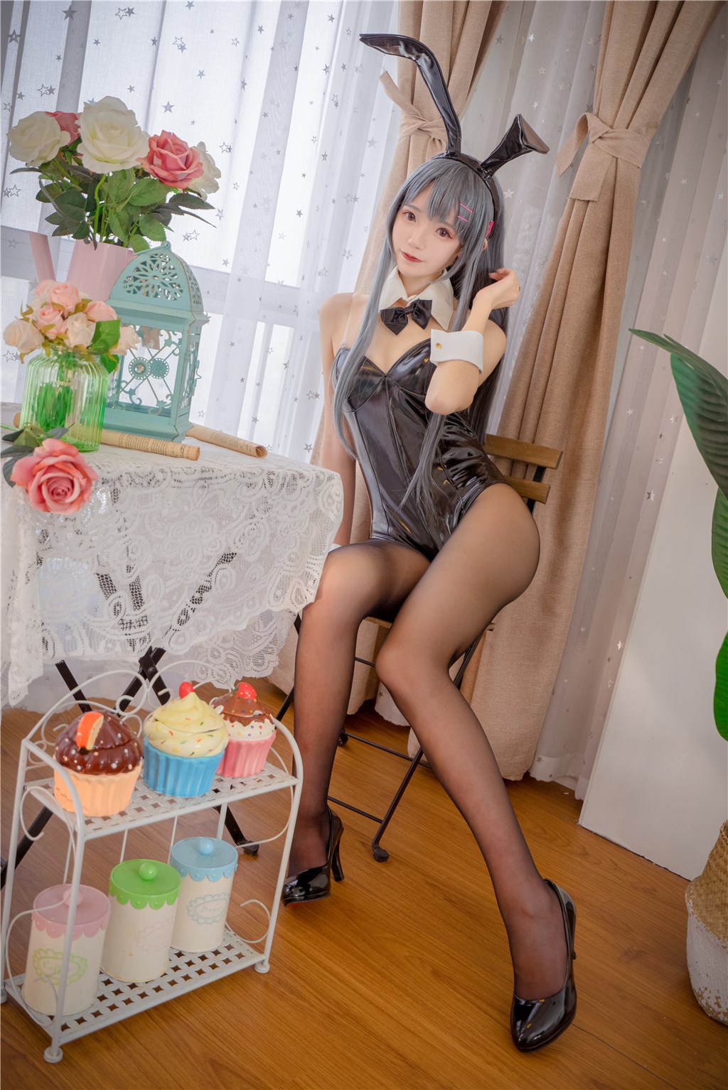 图片[3]-腿控,兔女郎,标准福利、cosplay黑丝-COS世界