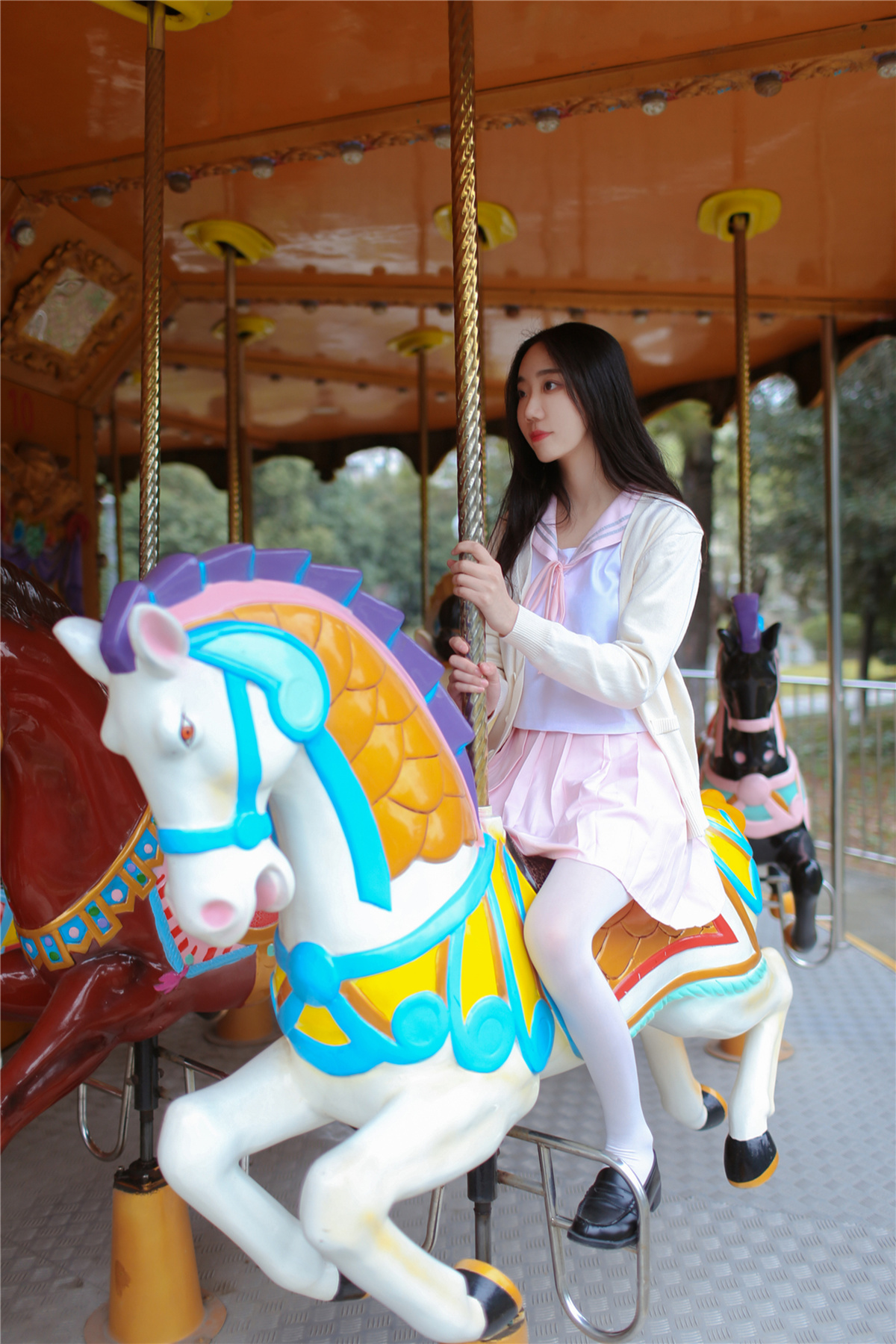 图片[5]-白丝死库水少女图-COS世界