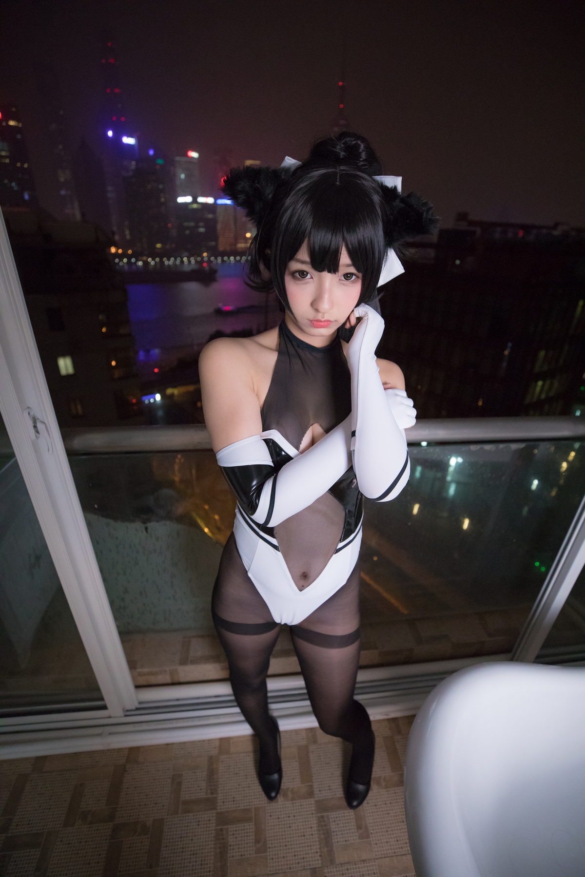图片[15]-神楽板真冬150P – TAKAO-TIGHTS VER (黑丝)-COS世界