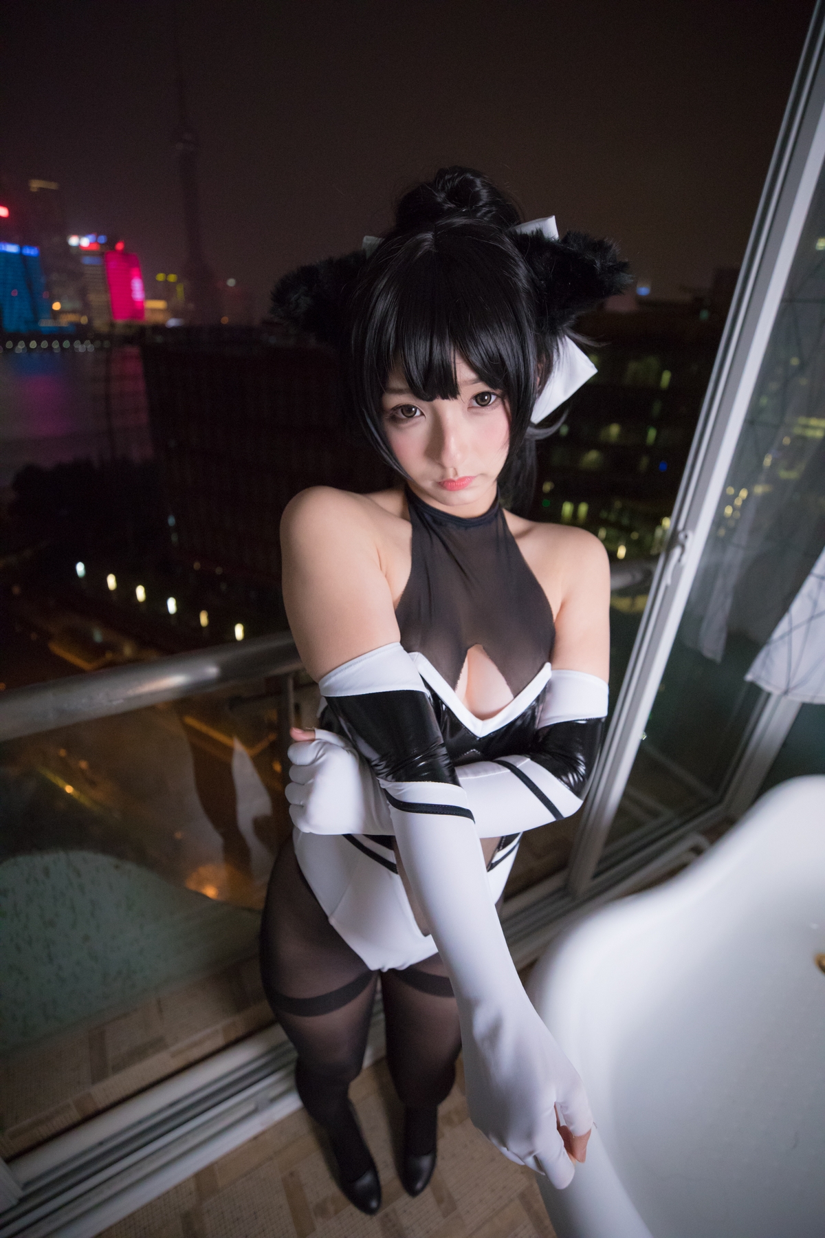 图片[21]-神楽板真冬150P – TAKAO-TIGHTS VER (黑丝)-COS世界