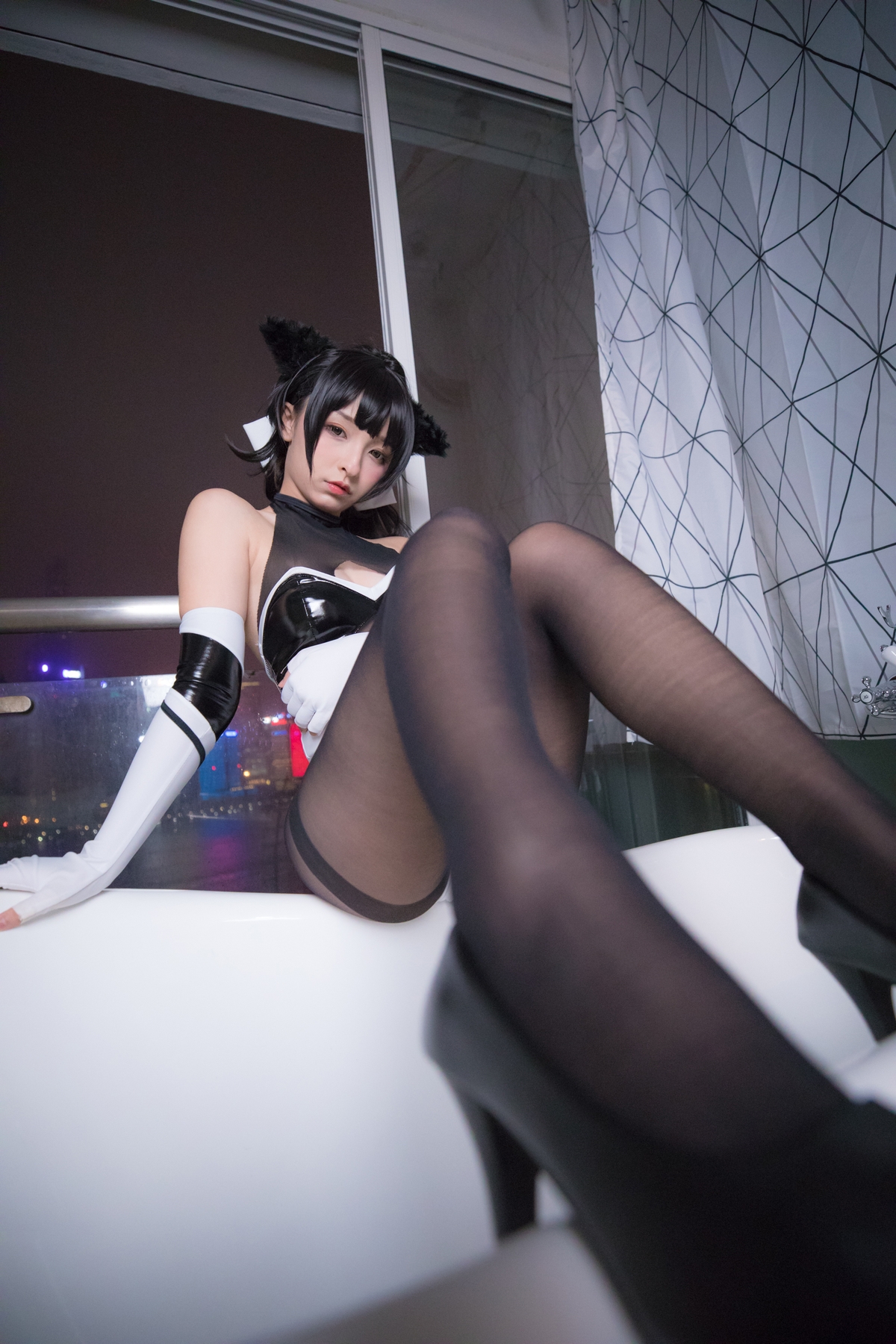图片[46]-神楽板真冬150P – TAKAO-TIGHTS VER (黑丝)-COS世界