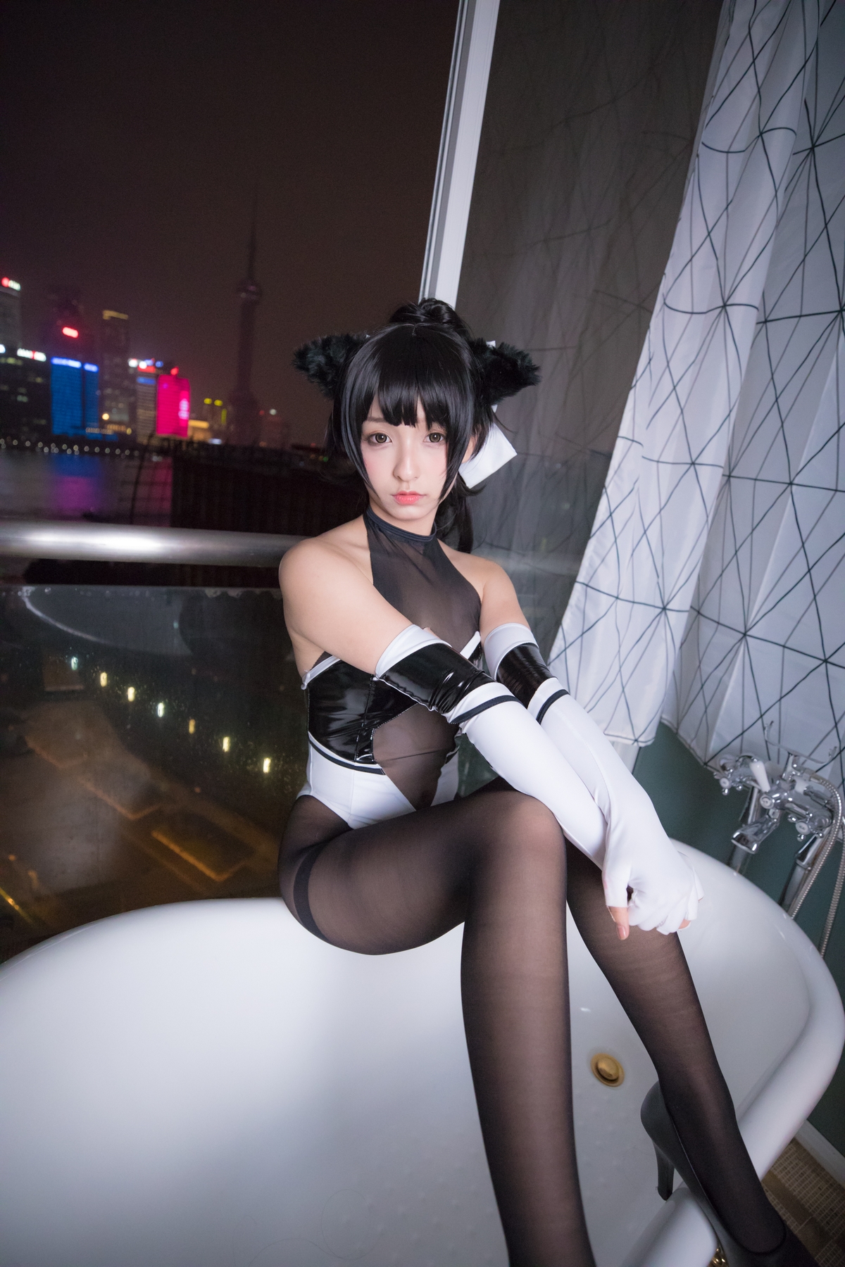 图片[44]-神楽板真冬150P – TAKAO-TIGHTS VER (黑丝)-COS世界