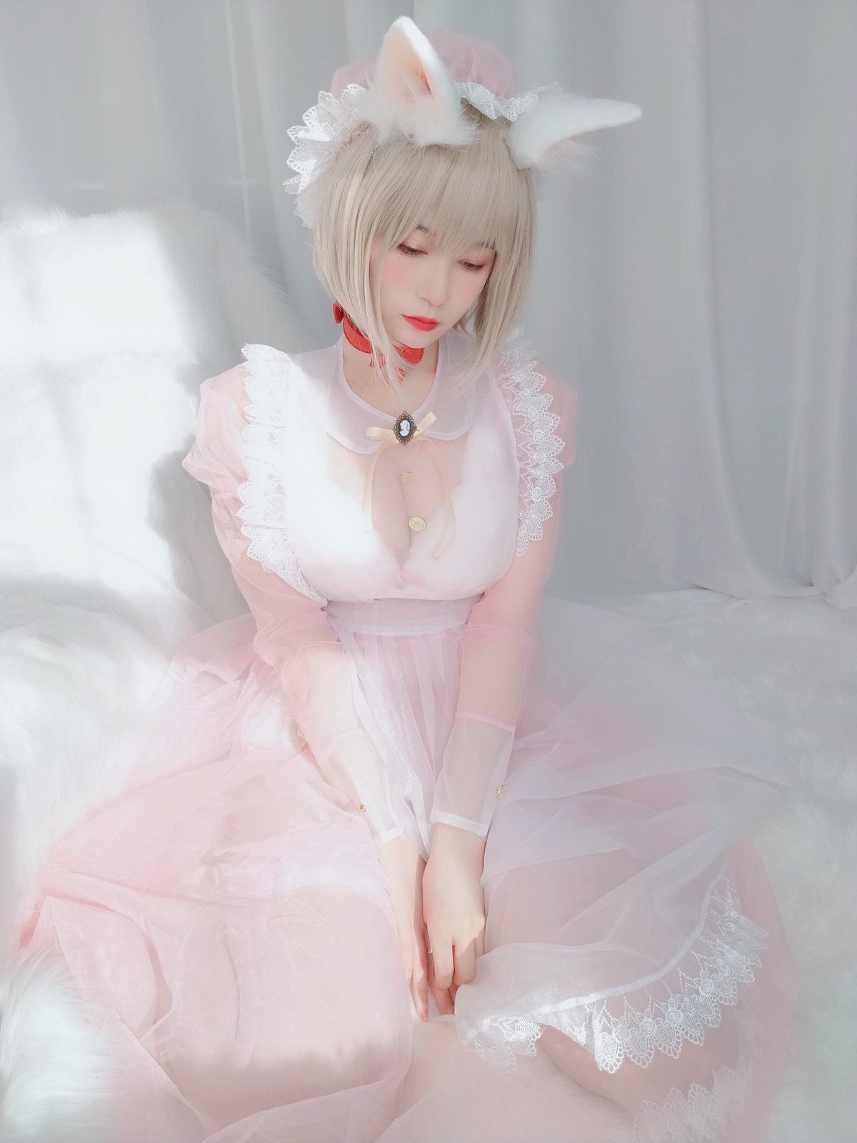 图片[5]-白银81-女仆粉色系超可爱-COS世界