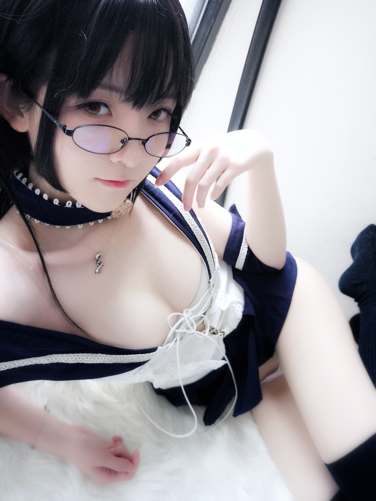 图片[2]-一小央泽-武士刀与水手服-COS世界