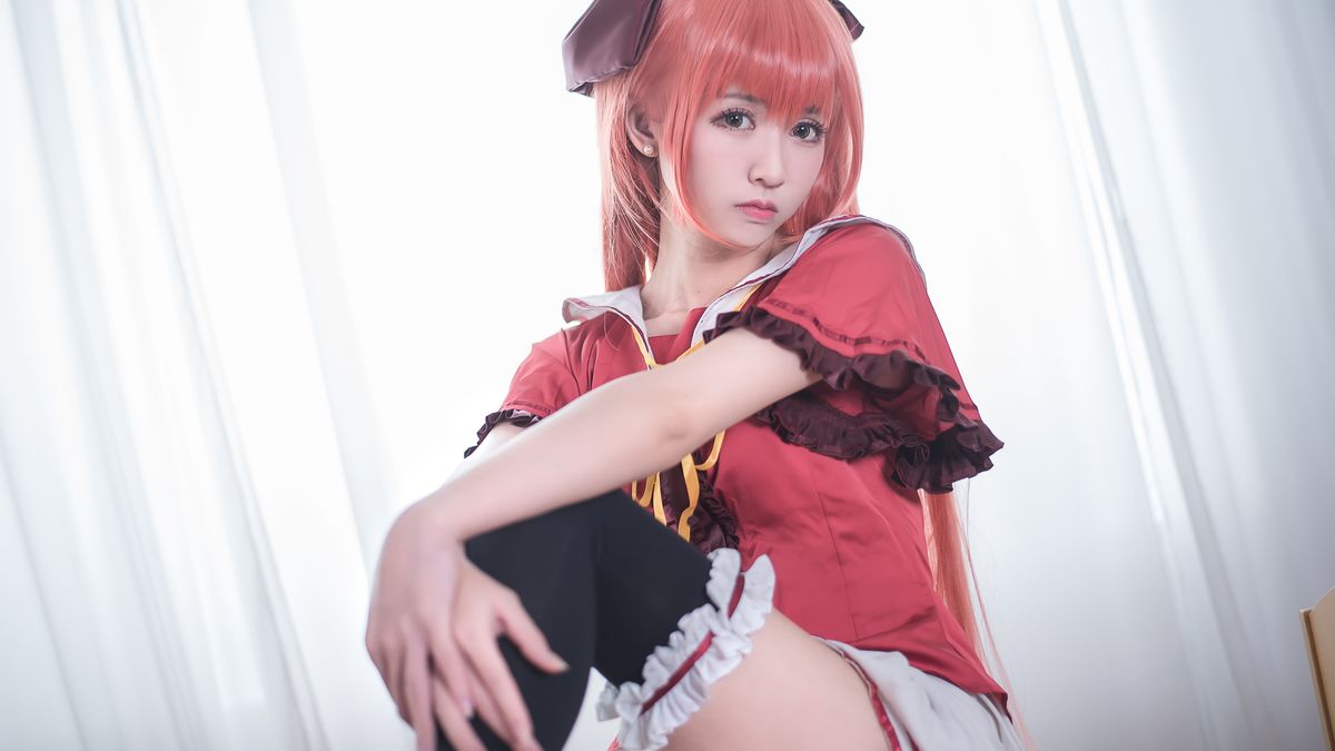 图片[3]-蠢沫沫-红发魔女-COS世界