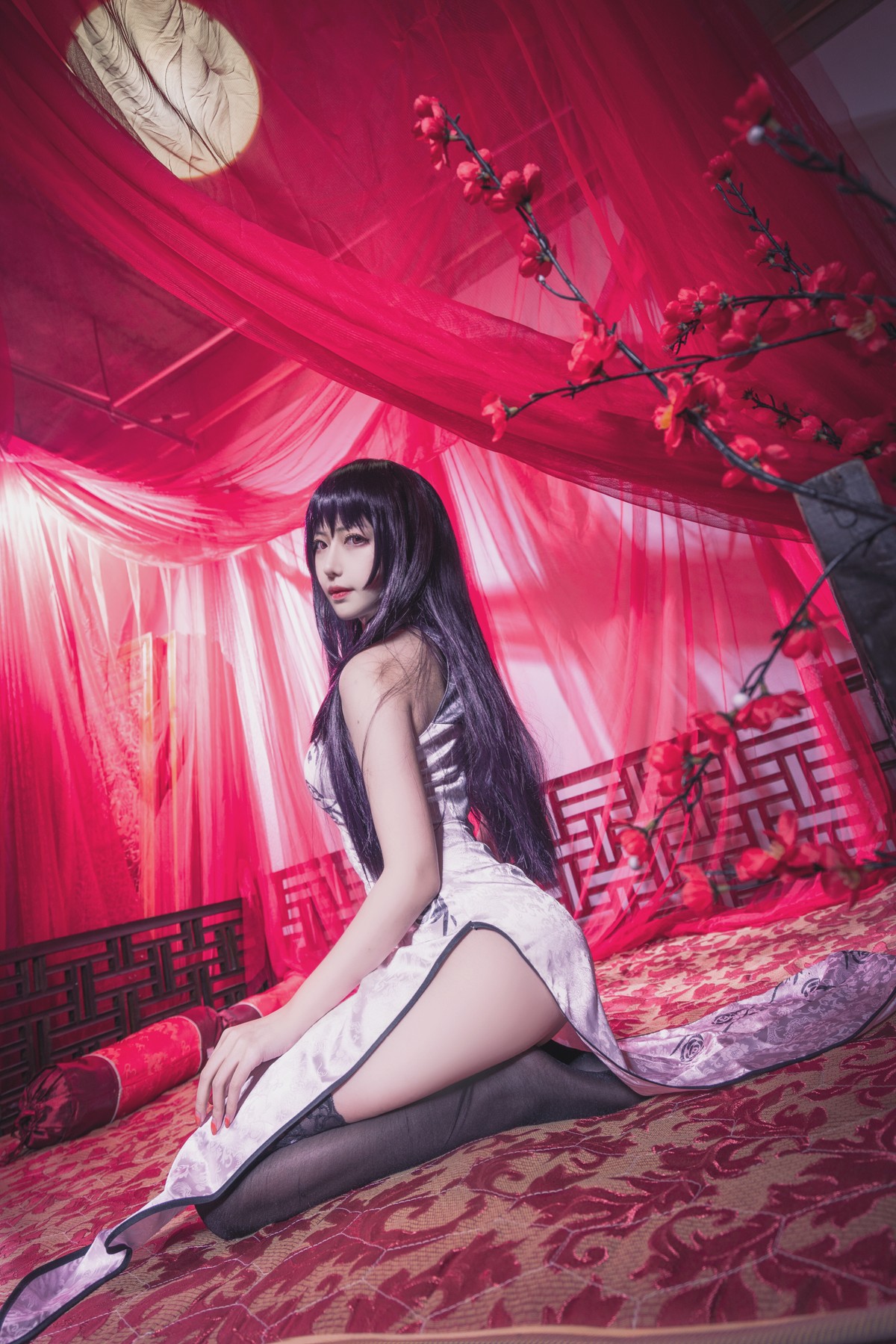 图片[3]-Shika小鹿鹿-学姐旗袍-COS世界