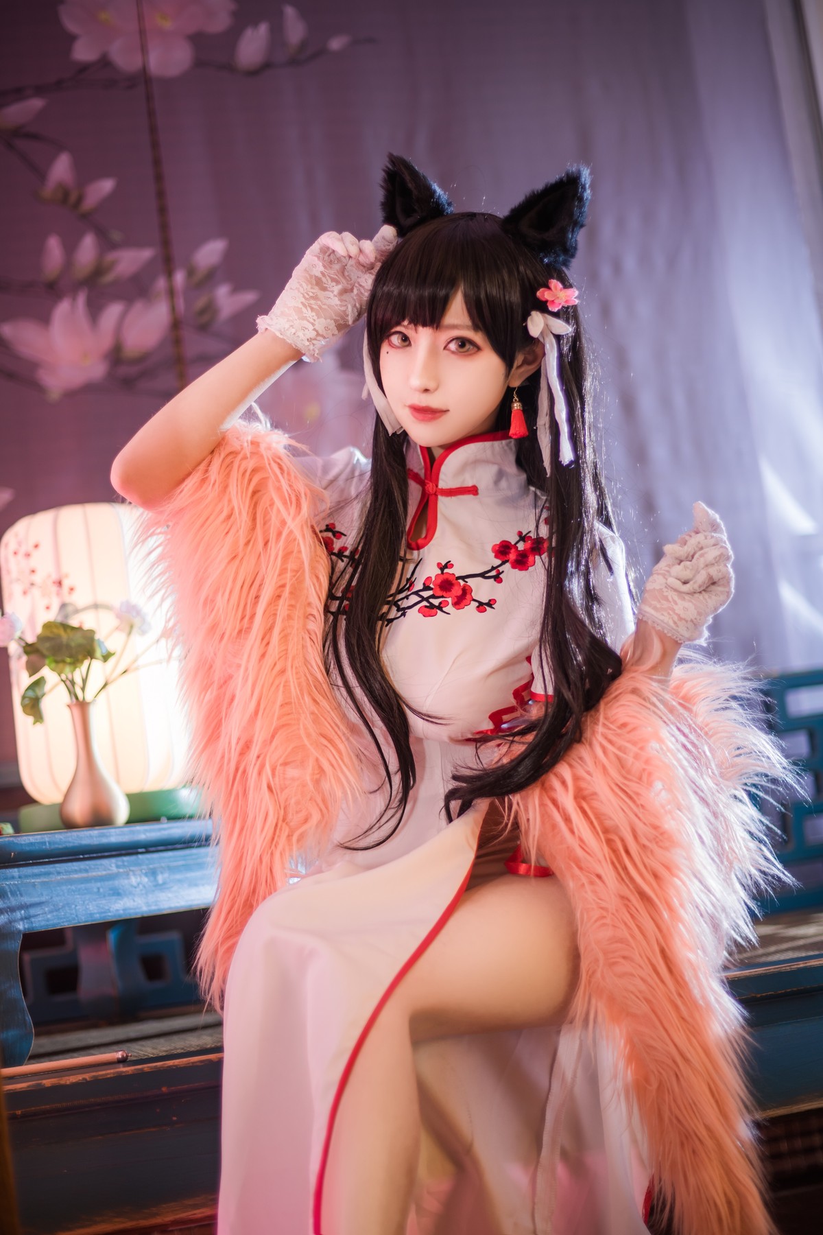 图片[2]-Shika小鹿鹿-爱宕旗袍-COS世界