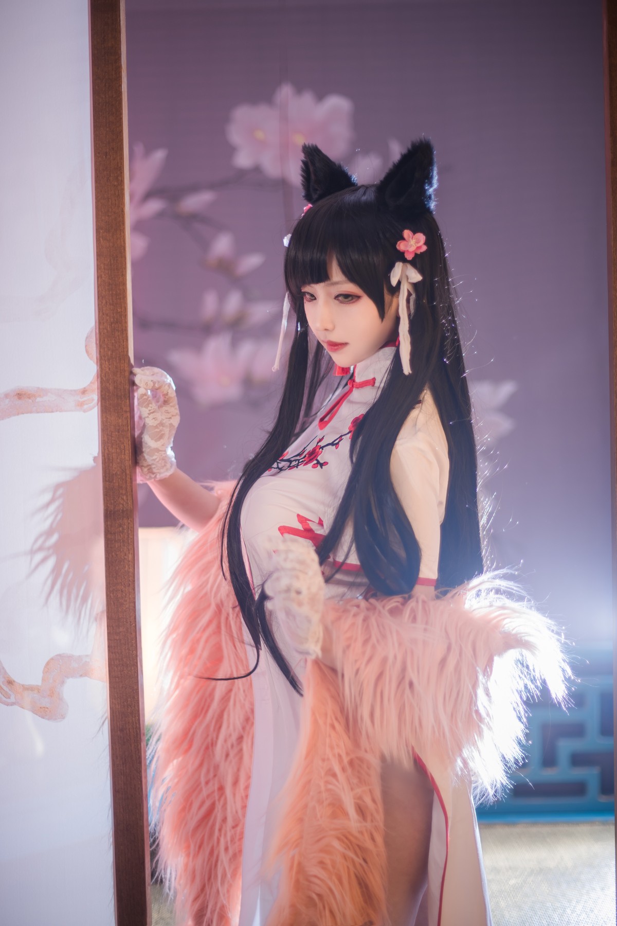 图片[4]-Shika小鹿鹿-爱宕旗袍-COS世界