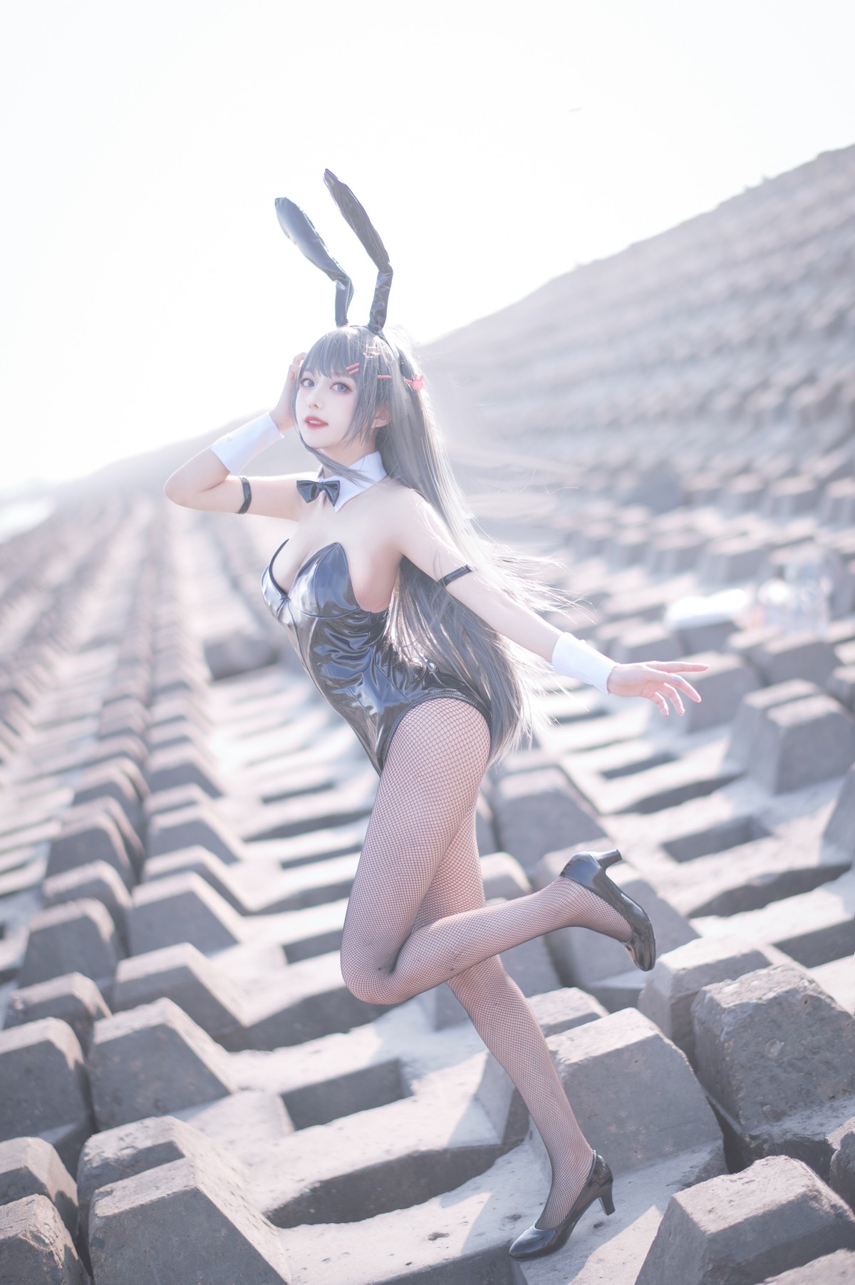 Shika小鹿鹿-麻衣学姐-兔女郎-COS世界
