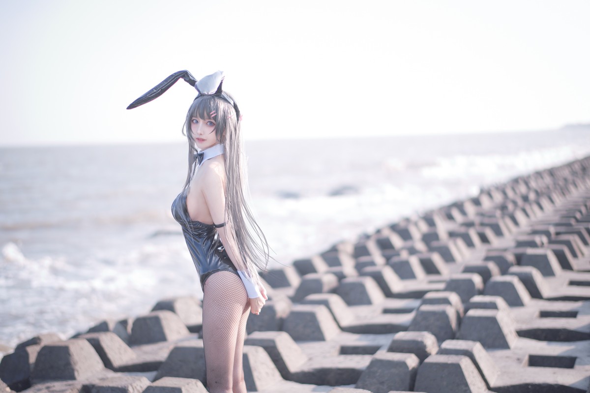 图片[2]-Shika小鹿鹿-麻衣学姐-兔女郎-COS世界