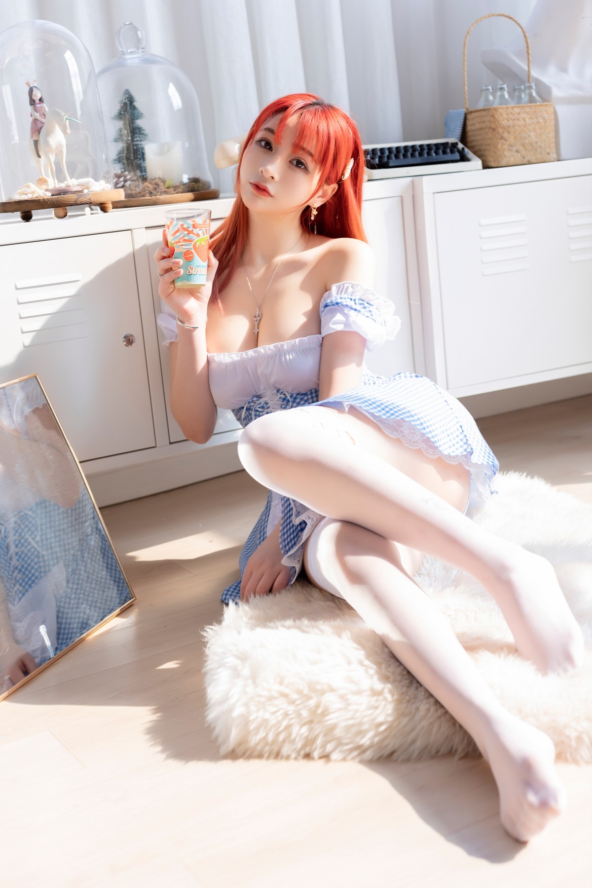 图片[2]-叉子宝宝蓝白少女3-COS世界