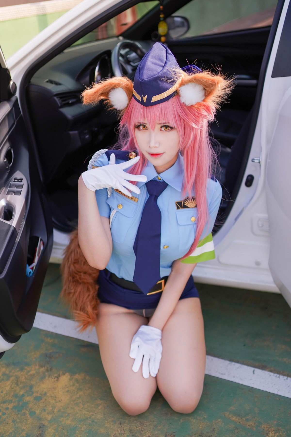 图片[5]-玉藻前女警裝Ver-COS世界