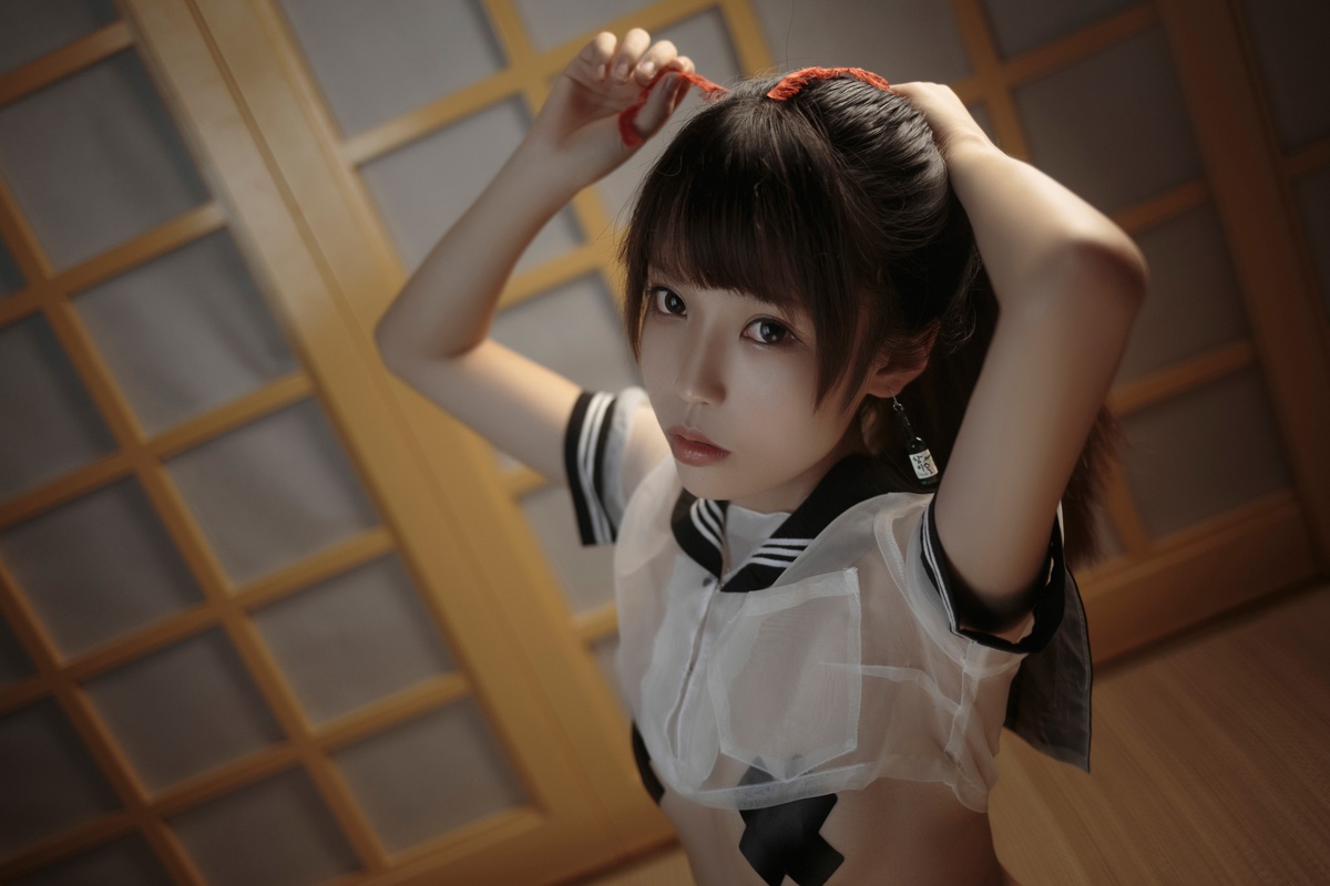 图片[5]-白易子教主-VOL.24透明水手服-COS世界