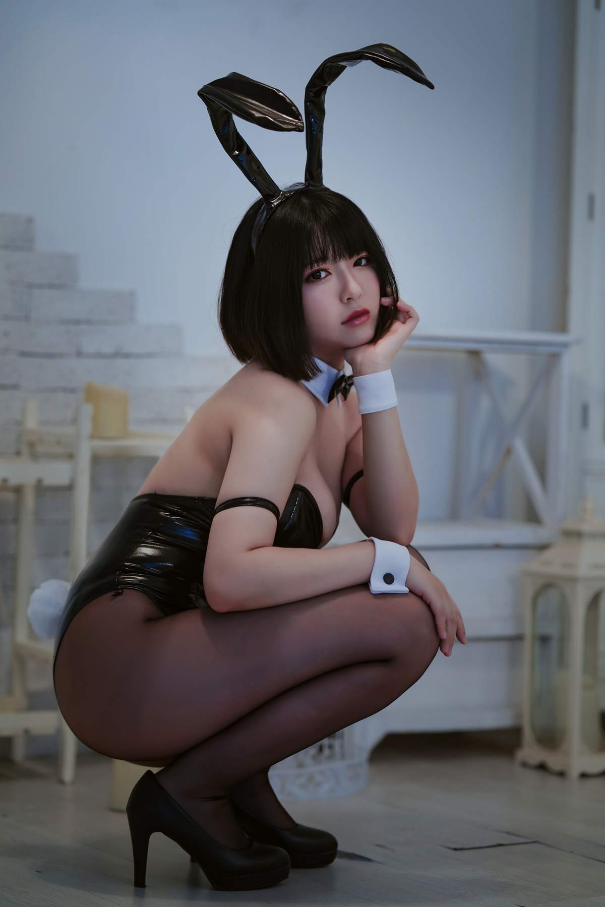 皮裤女真皮-COS世界