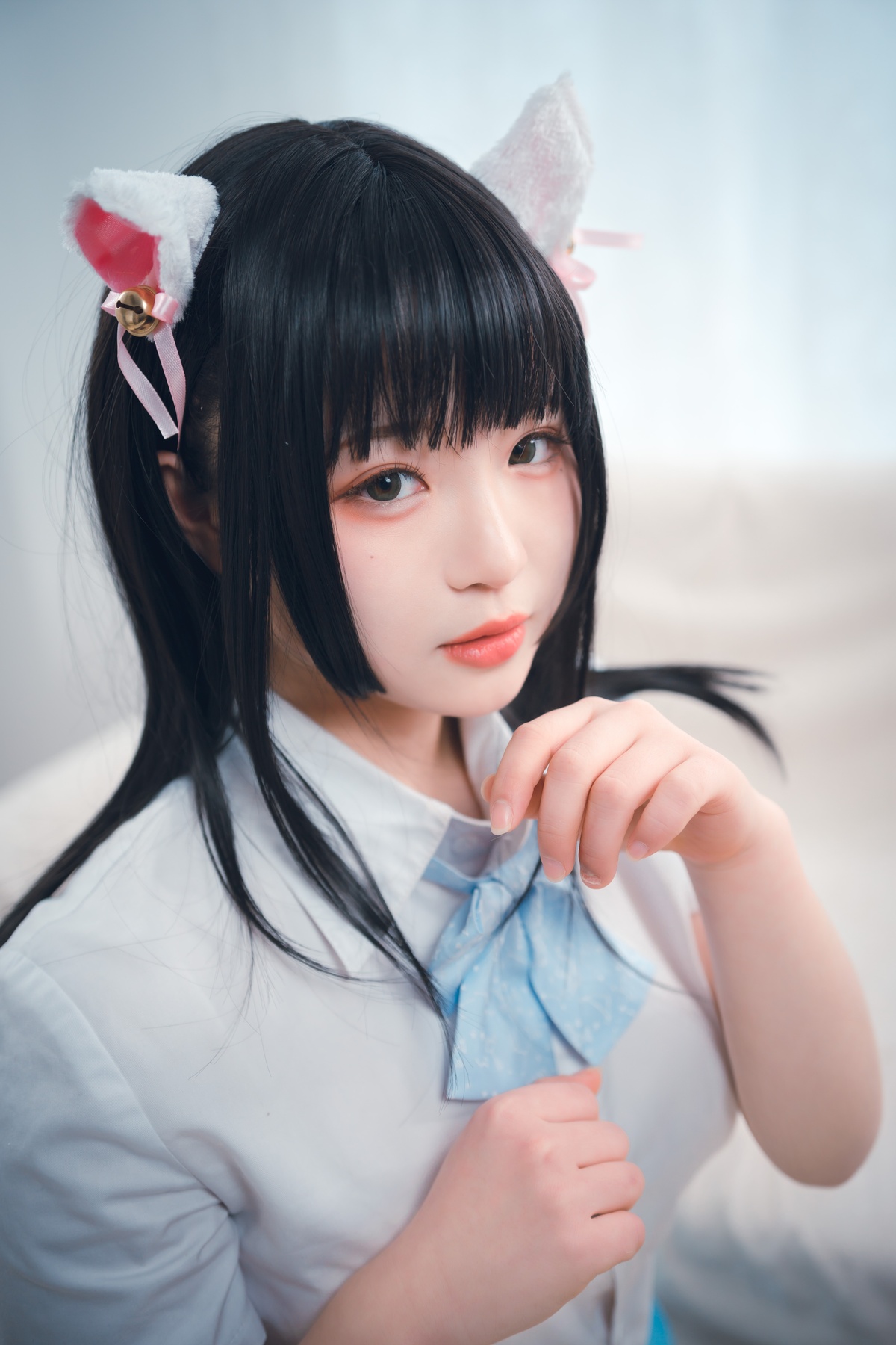 图片[2]-[七奈写真馆]萌萌的JK制服妹-COS世界