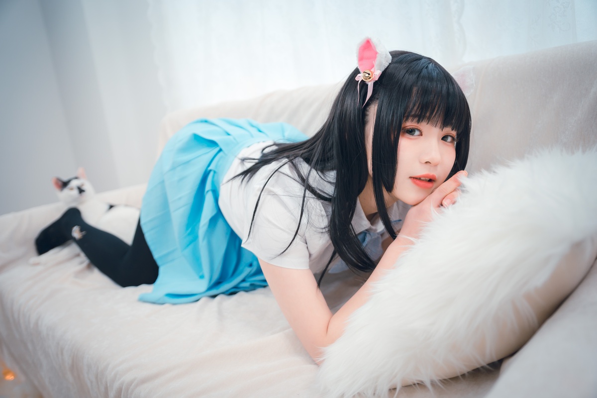 图片[5]-[七奈写真馆]萌萌的JK制服妹-COS世界