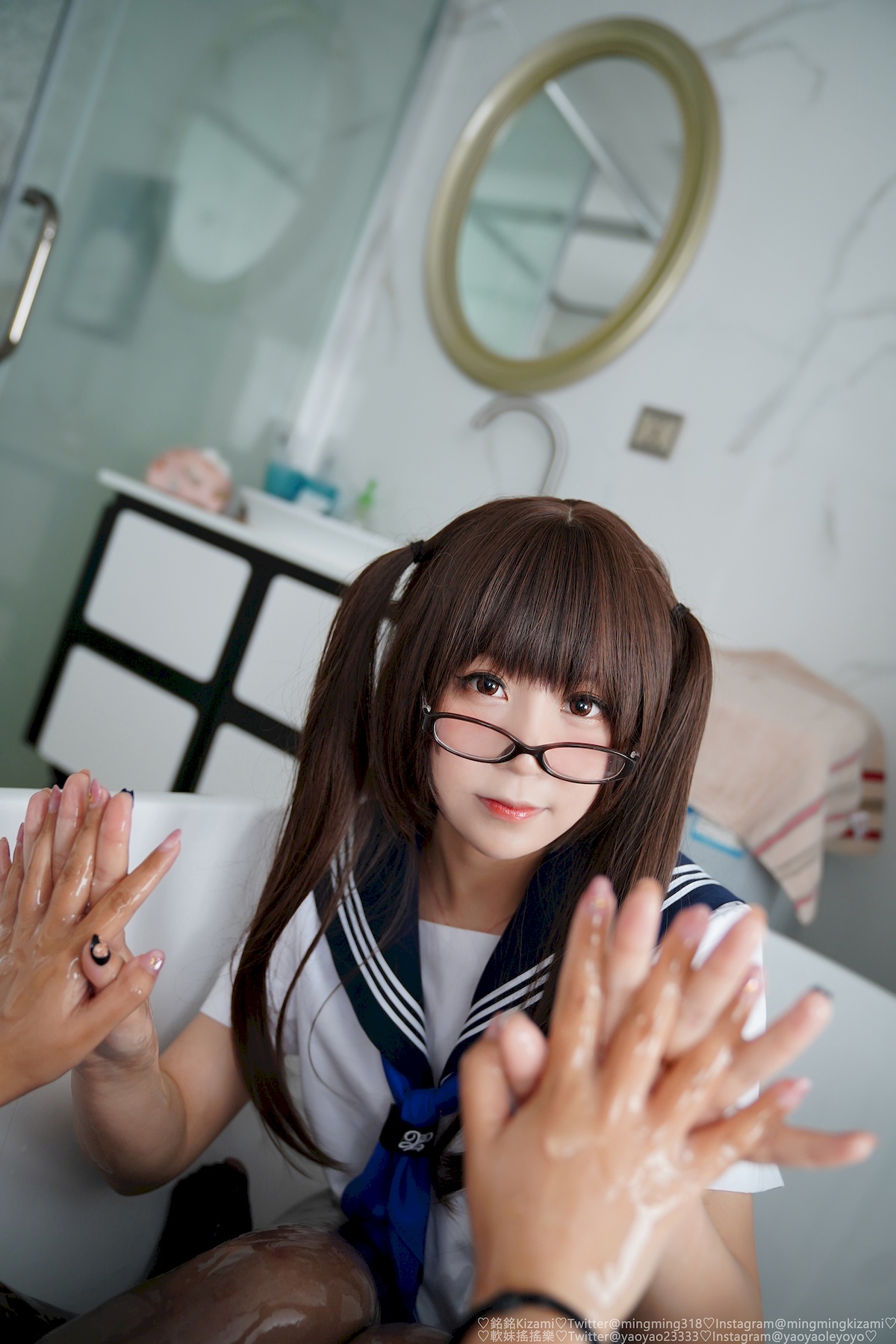 图片[2]-銘銘KizamiVol.010x軟妹搖搖樂-黑絲JK制服[109P5V-806MB]-COS世界