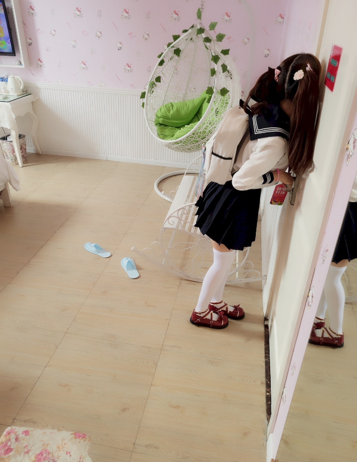 图片[5]-赛高酱 – JK水手服&草莓萝莉裙-COS世界