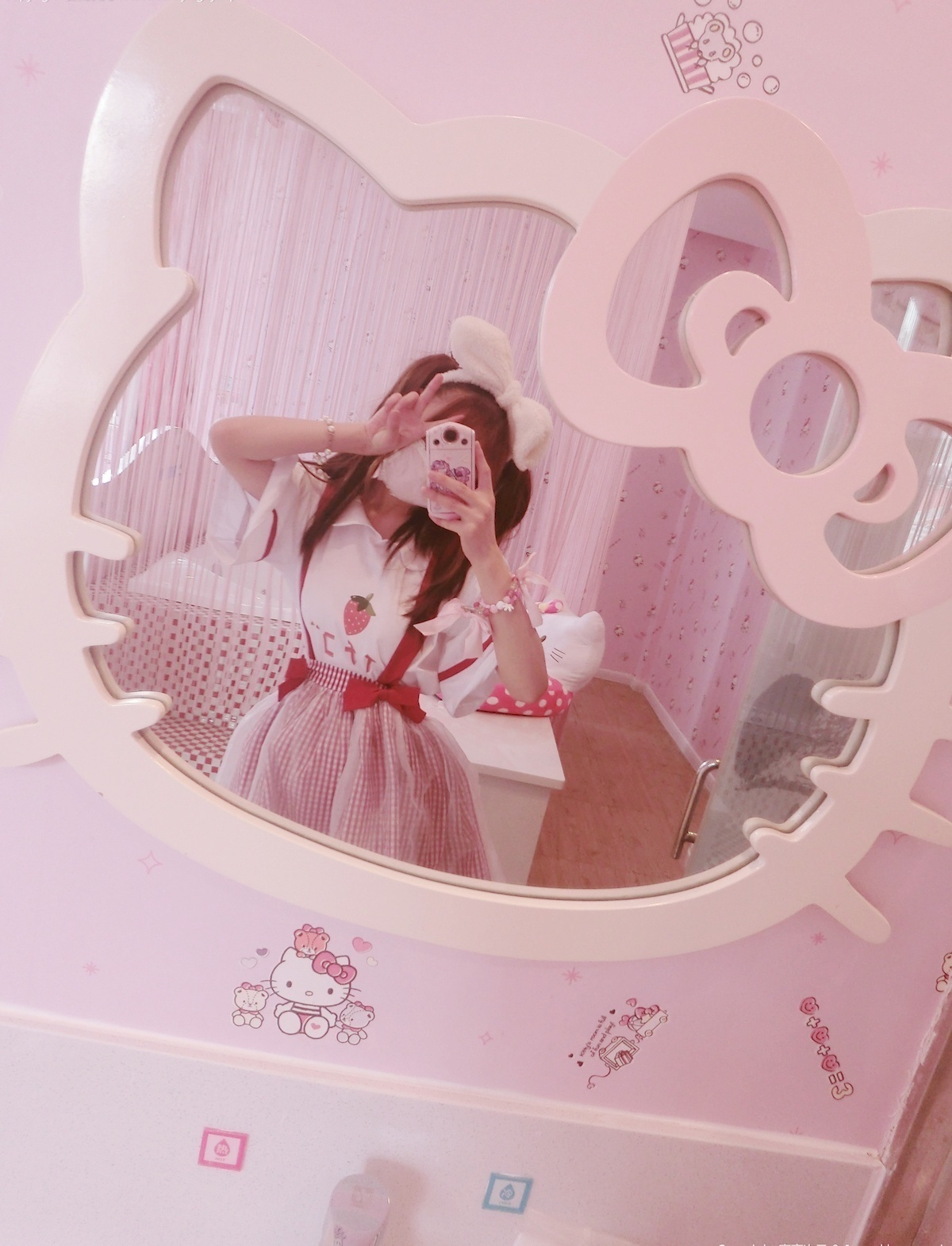 赛高酱 – JK水手服&草莓萝莉裙-COS世界