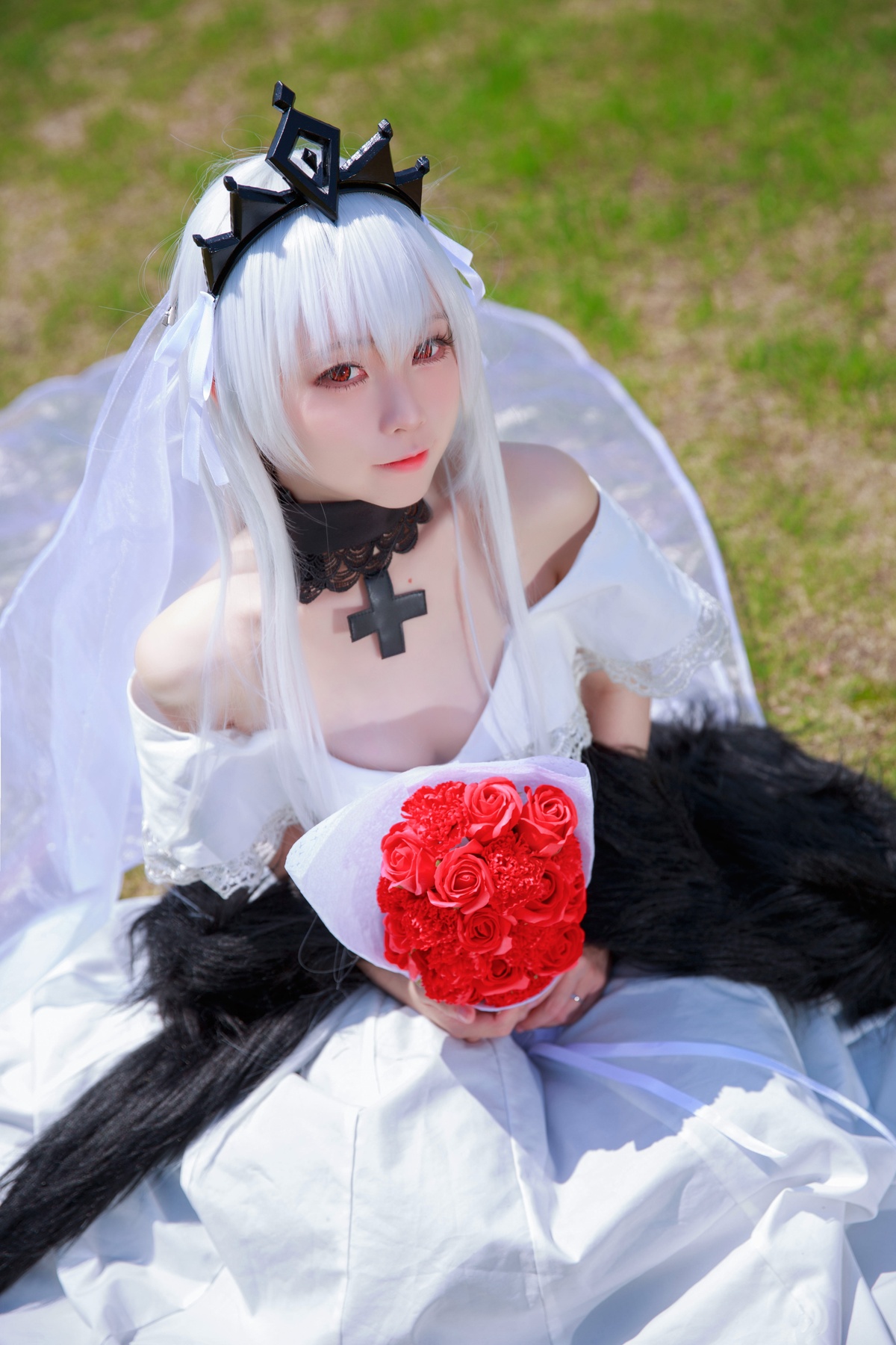 图片[5]-g44不会受伤98K婚纱-COS世界