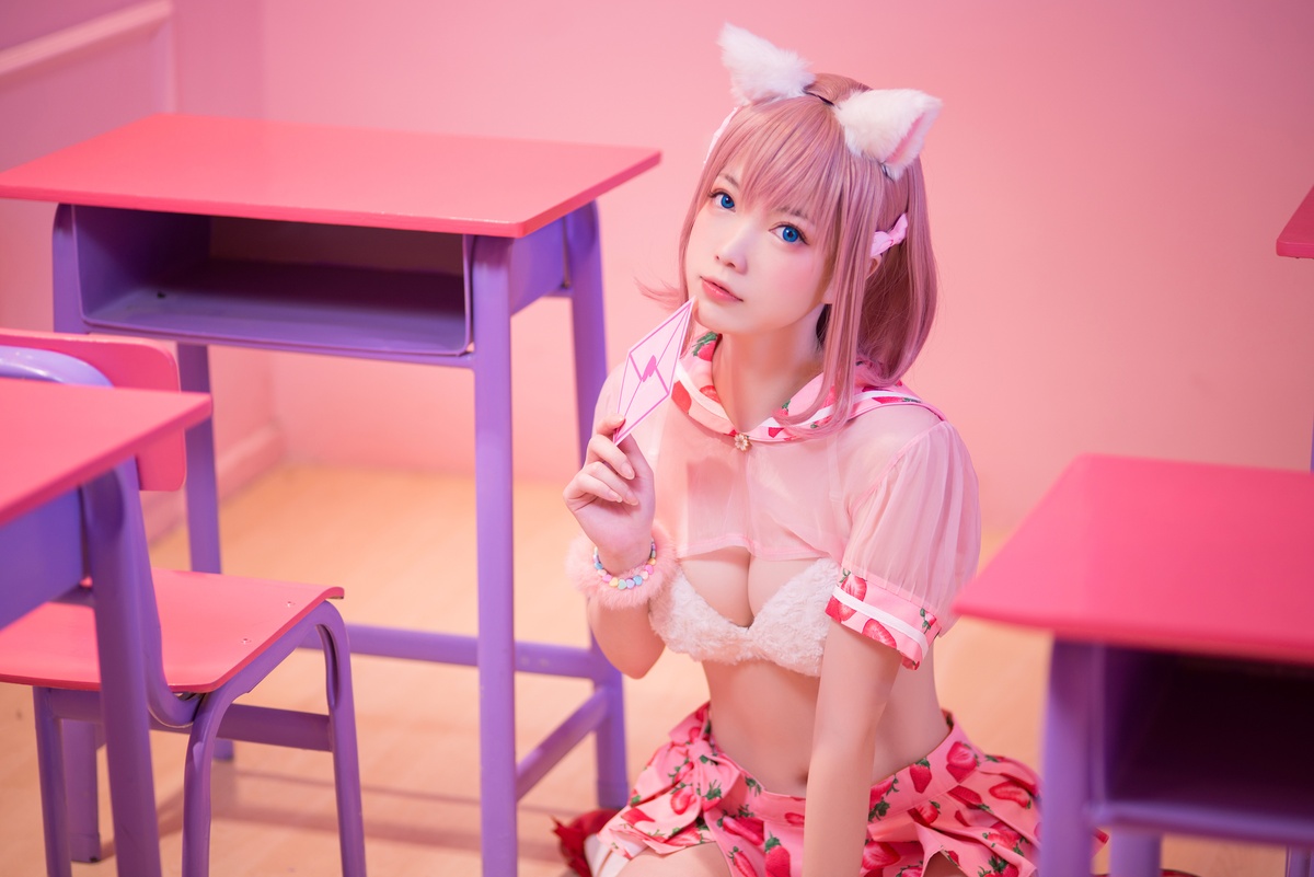 图片[3]-Cosplay草莓蛋糕猫-COS世界