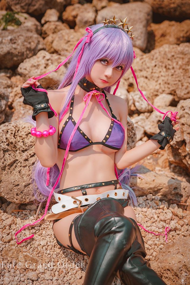 图片[3]-[沖田凜花Rinka]FateGrandOrder-BB水着ver-COS世界
