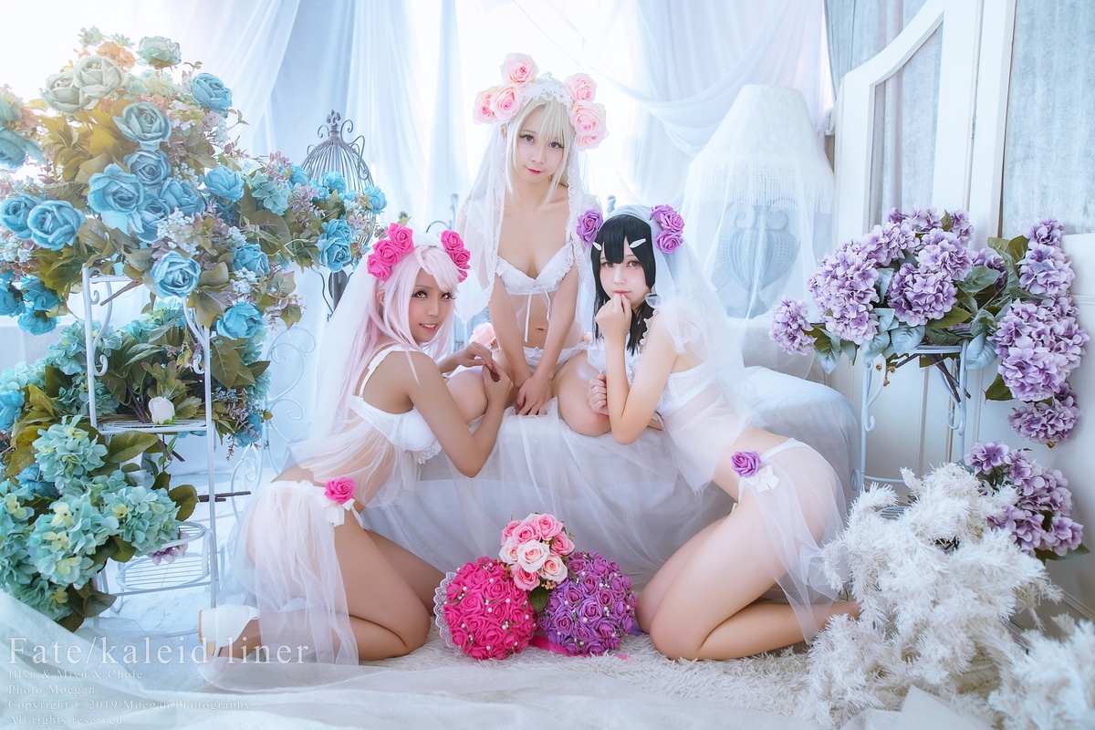 图片[4]-[沖田凜花Rinka、鈴鈴Yakira、鬼姬OniHime]WeddingBikiniver.(Fatekaleidlinerプリズマ☆イリヤ)-COS世界