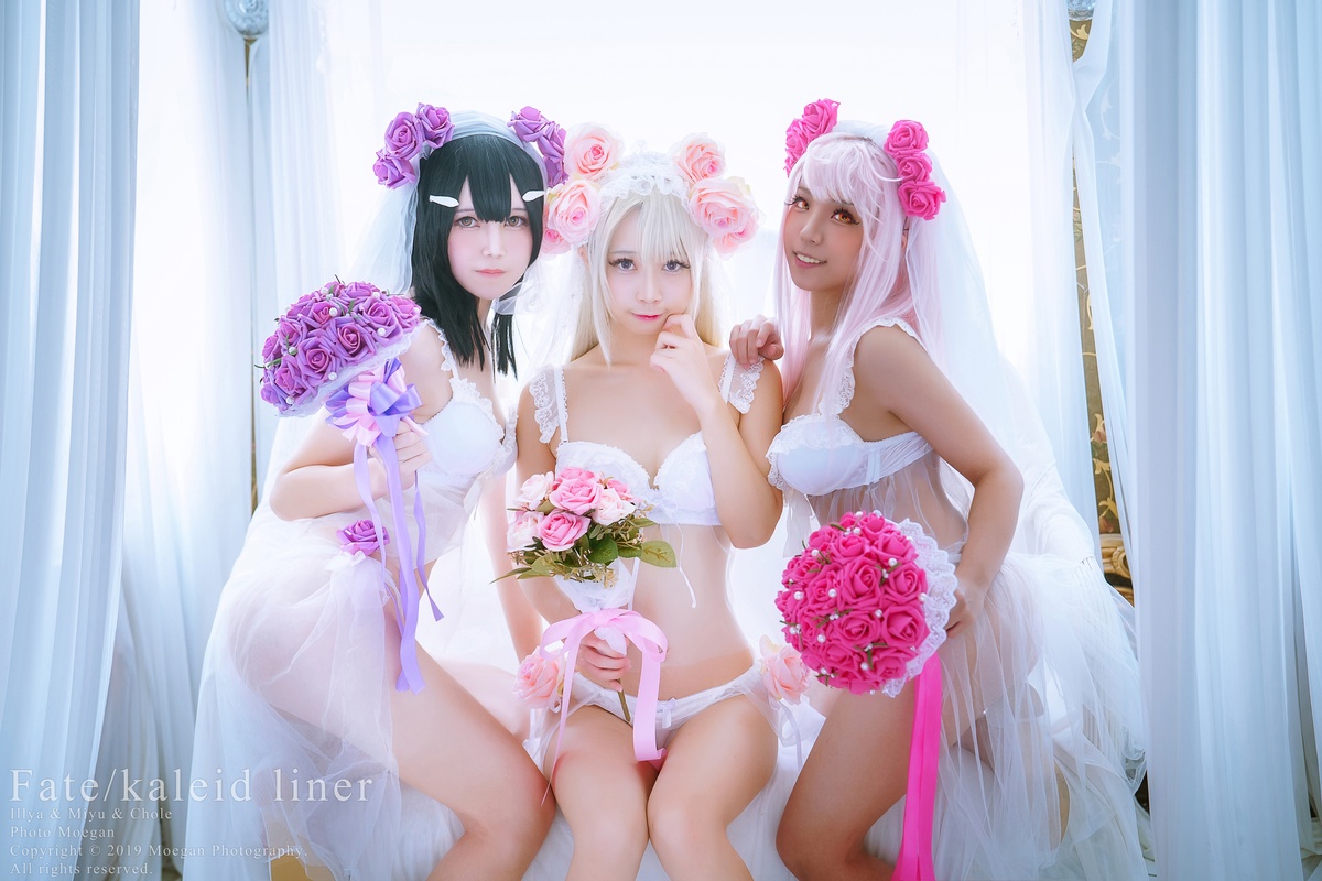 图片[5]-[沖田凜花Rinka、鈴鈴Yakira、鬼姬OniHime]WeddingBikiniver.(Fatekaleidlinerプリズマ☆イリヤ)-COS世界