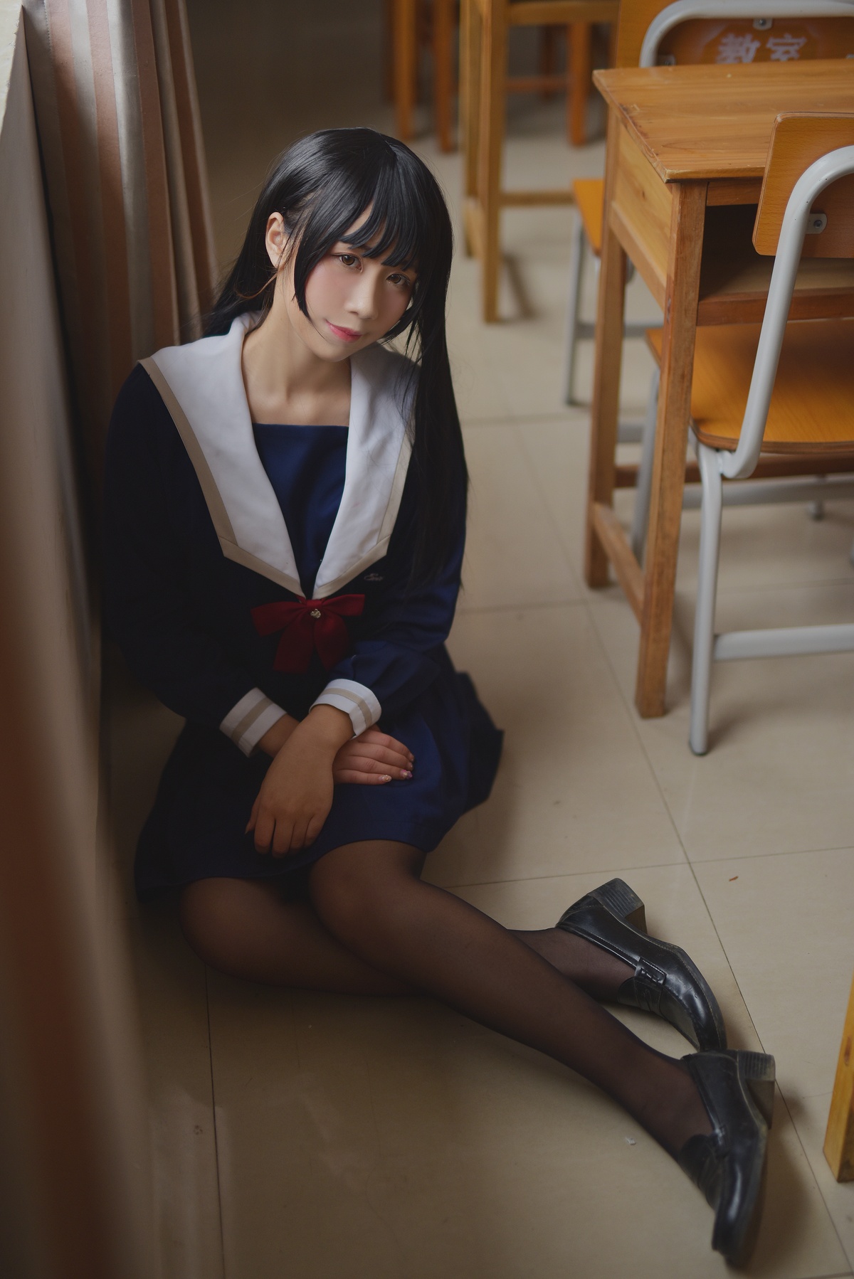 图片[4]-九曲Jean NO.025JK露脐制服[30P-113MB]-COS世界