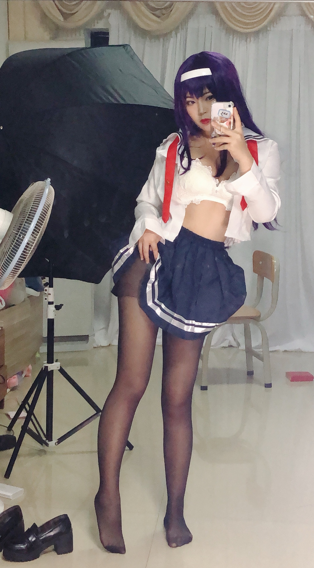 图片[3]-白烨-Vol.0019学姐校服自拍[26P-58.6M]-COS世界