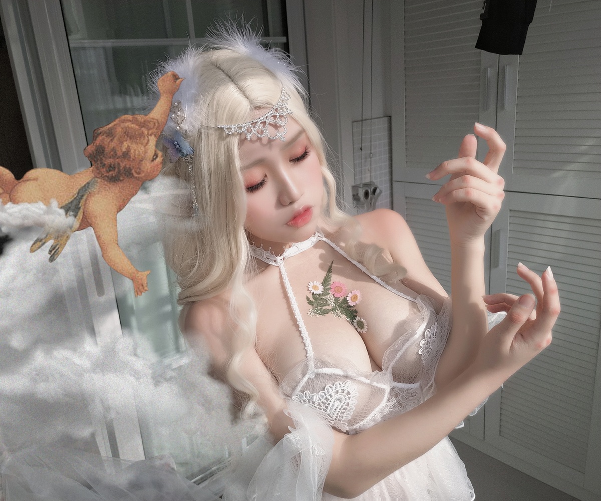 图片[5]-一笑芳香沁-少女与花-COS世界