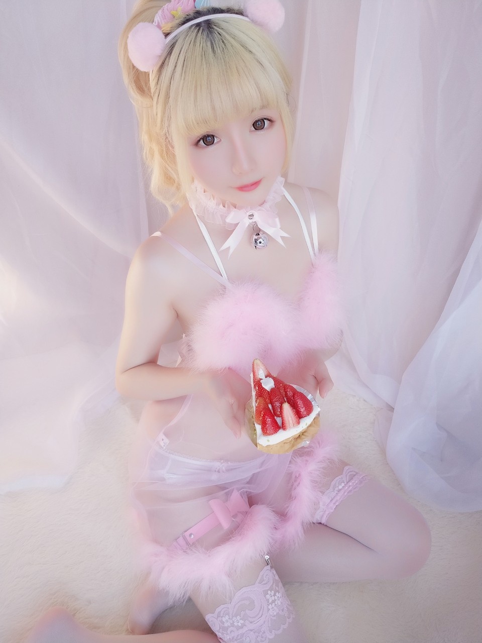 图片[3]-星之迟迟 VOL.09 草莓睡衣包 [61P-96MB]-COS世界