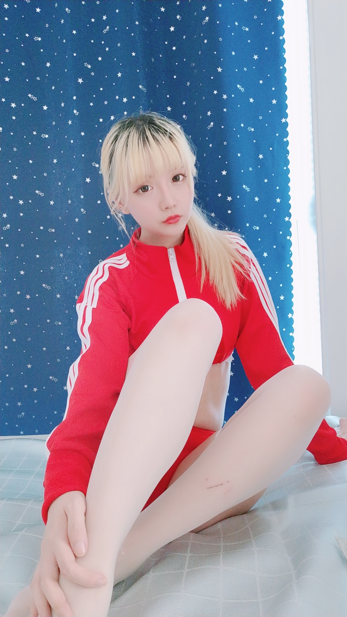 图片[5]-星之迟迟 定制 NO.002 6-21 红色体操服 [60P3V-688MB]-COS世界