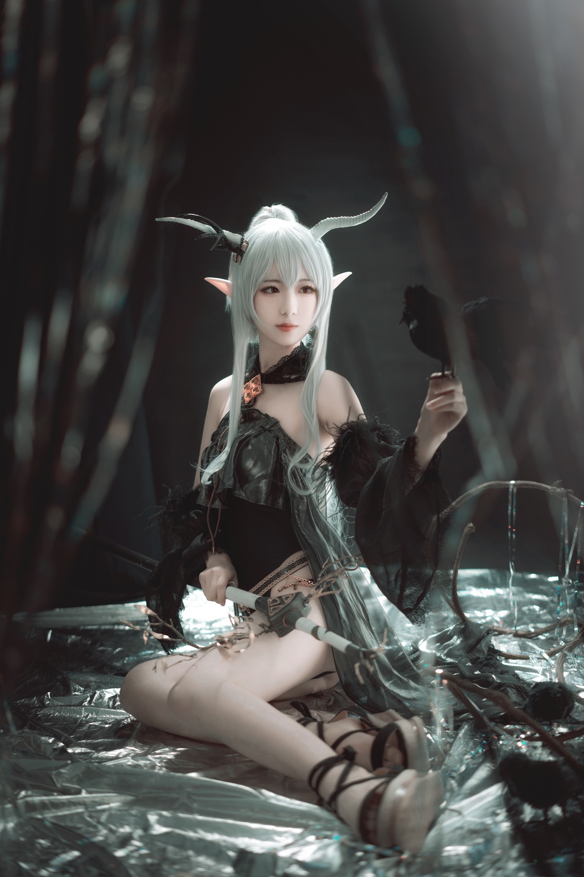 图片[3]-弥音音-明日方舟 闪灵-COS世界