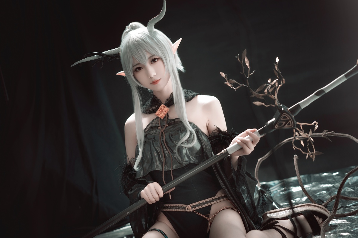 图片[4]-弥音音-明日方舟 闪灵-COS世界