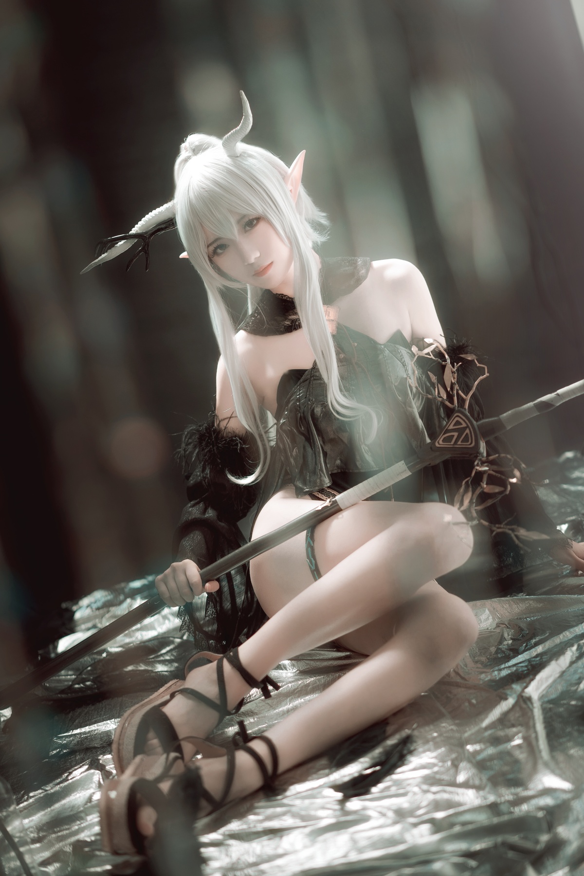 图片[5]-弥音音-明日方舟 闪灵-COS世界