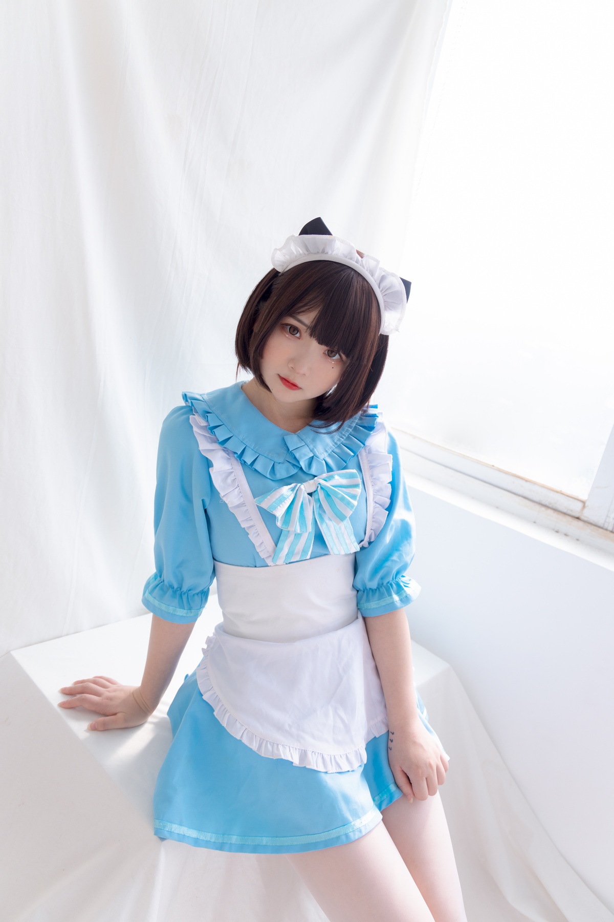 古川 NO.060 蓝色小猫女仆 [42P1V-295MB]-COS世界
