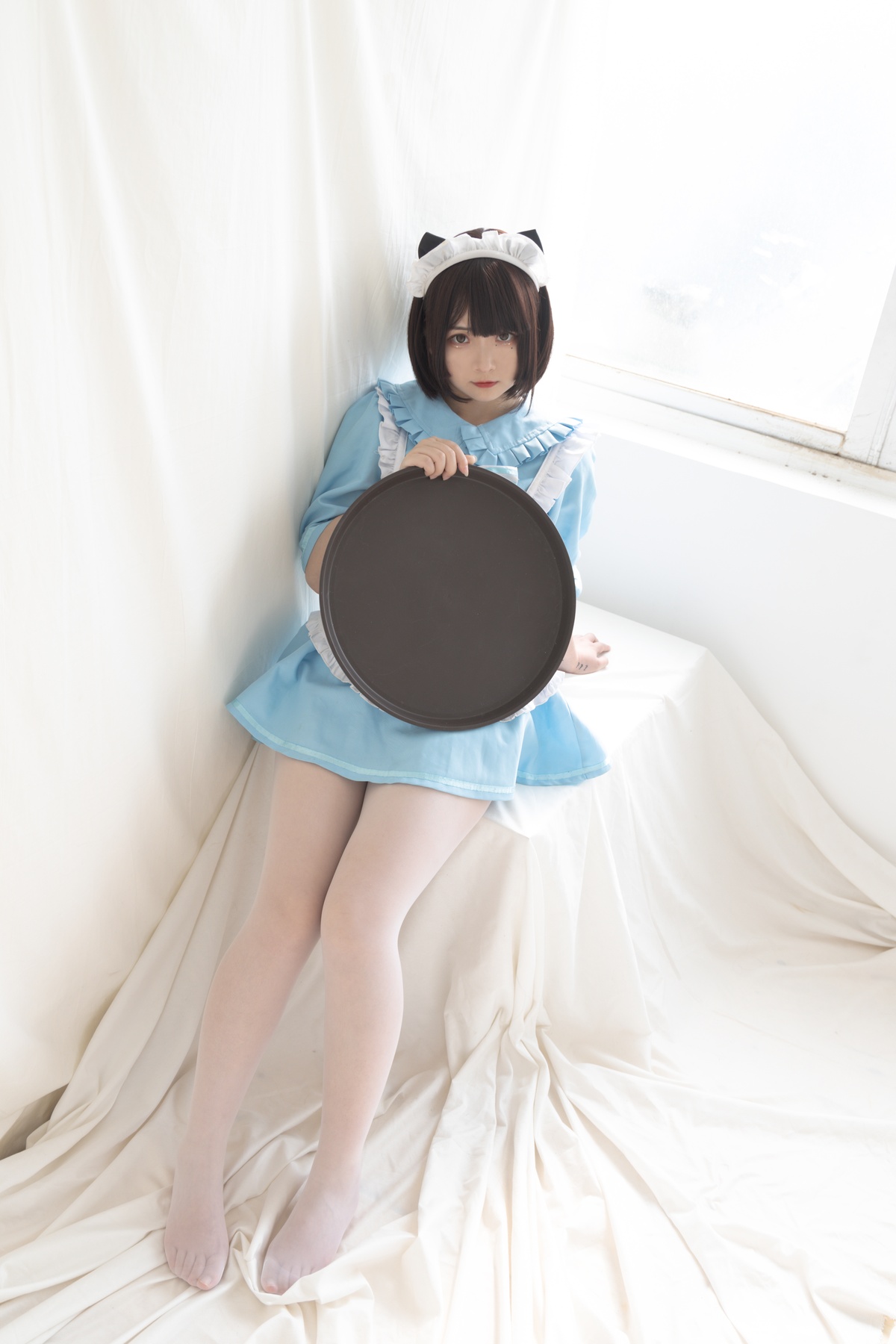 图片[5]-古川 NO.060 蓝色小猫女仆 [42P1V-295MB]-COS世界