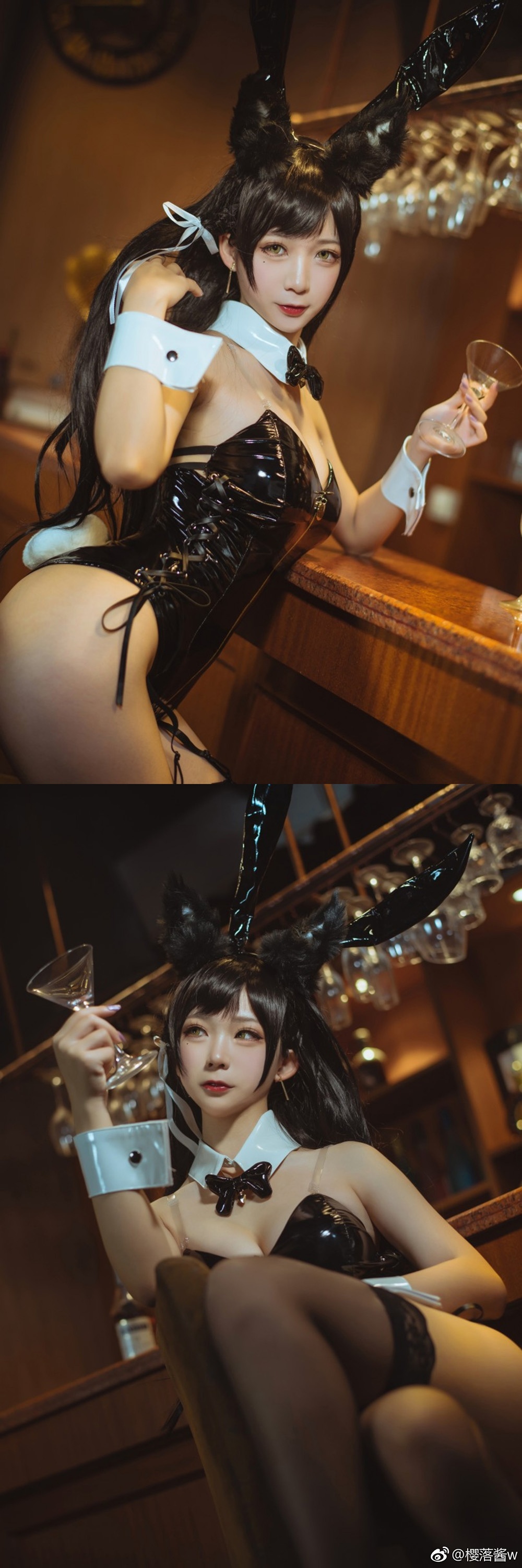 图片[2]-樱落酱-双人兔女郎-COS世界