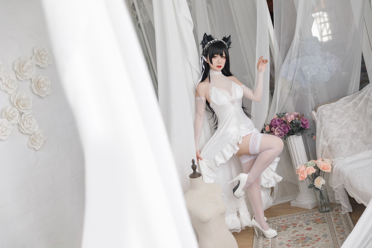 图片[2]-樱落酱-爱宕花嫁-COS世界