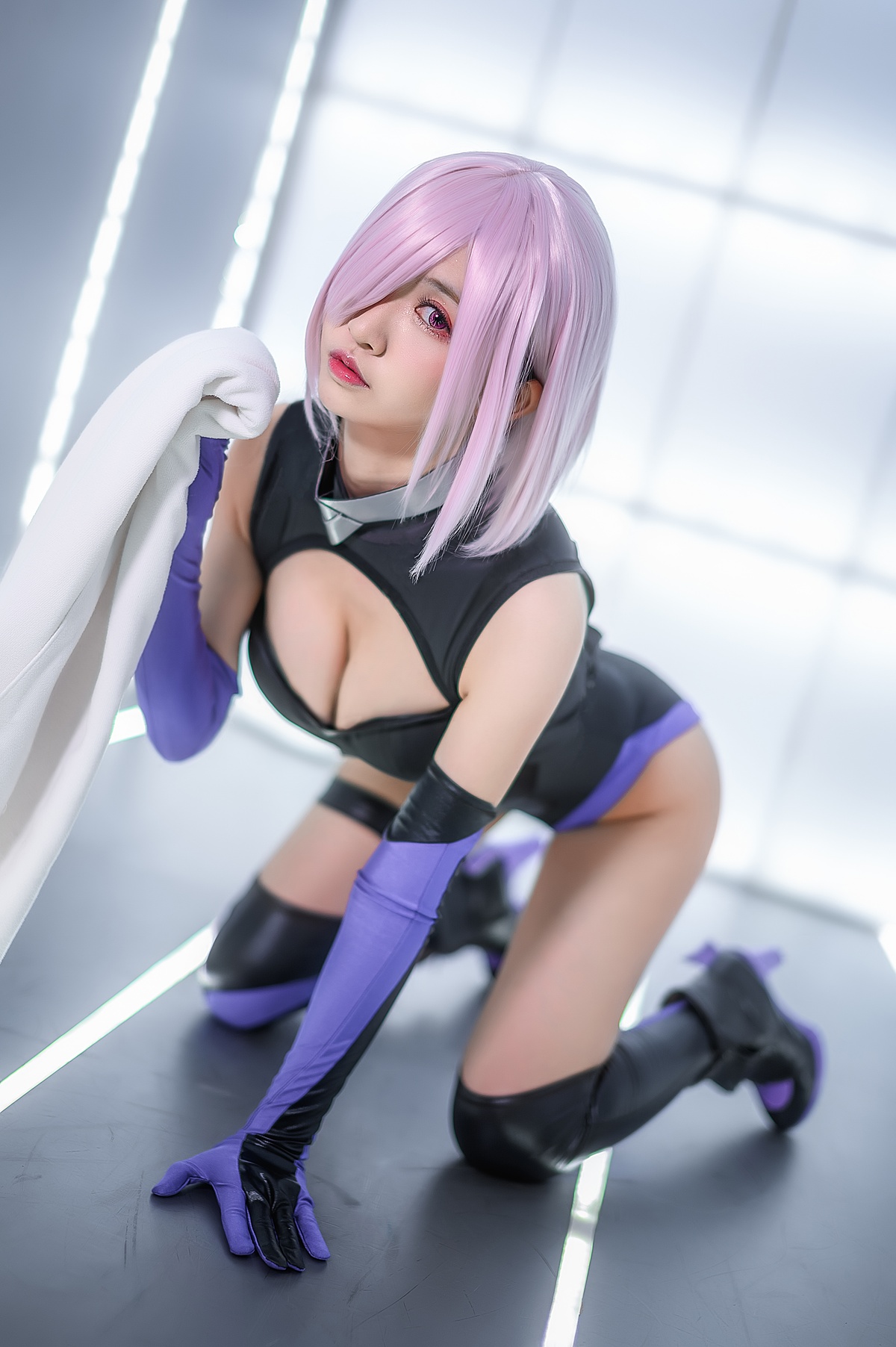 图片[3]-鳗鱼霏儿-玛修训练服-COS世界