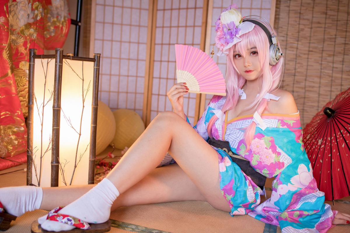 图片[3]-蜜汁猫裘-索尼子和服-COS世界