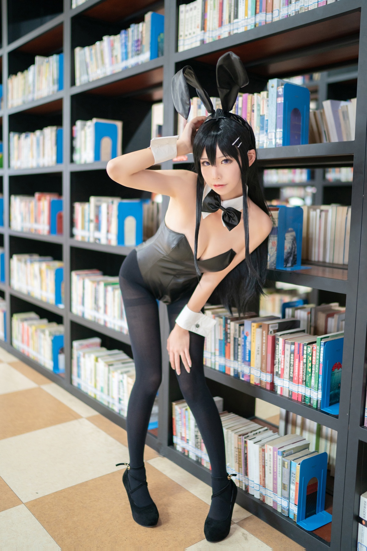 图片[4]-爱老师_PhD-兔女郎学姐-COS世界