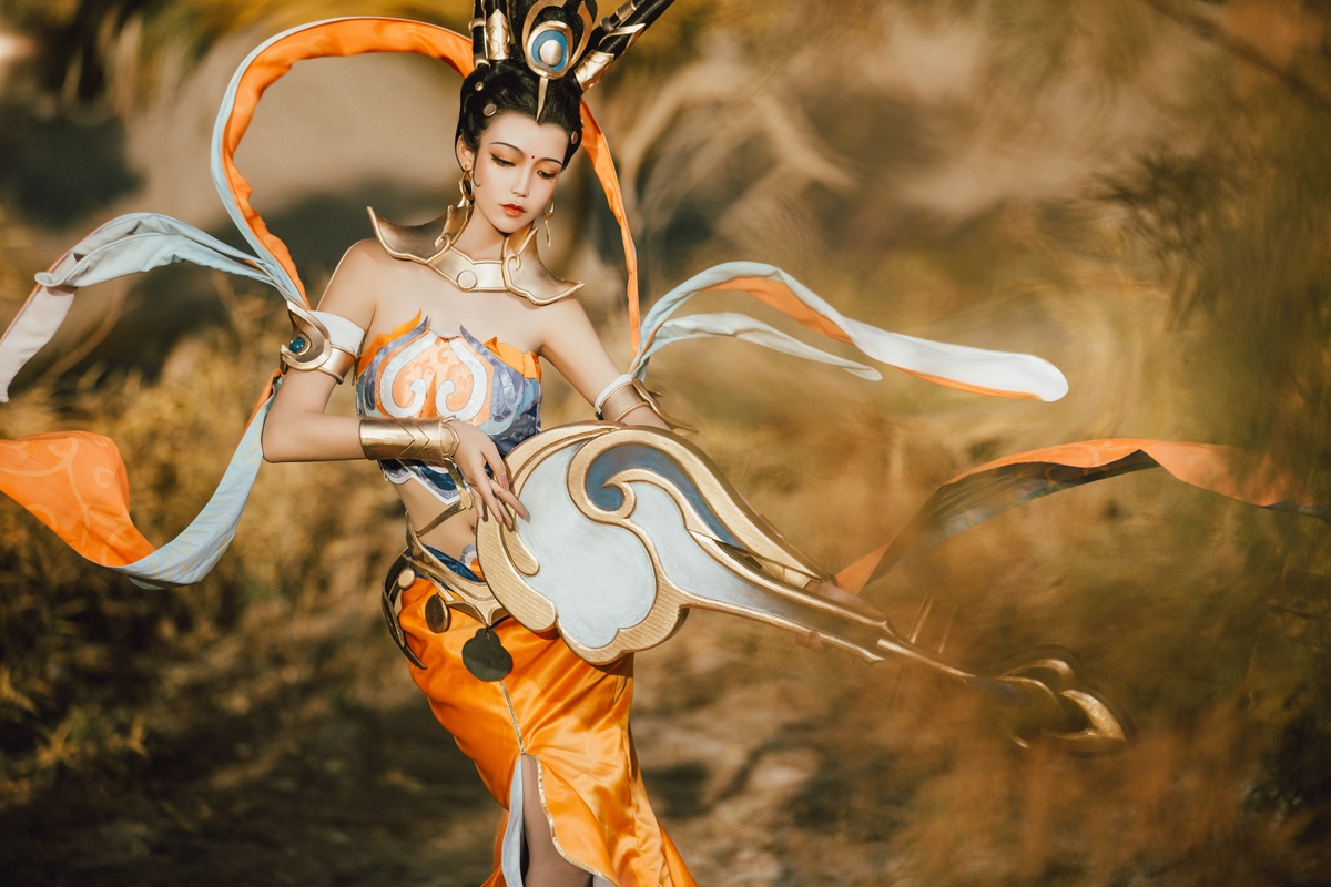 戚顾儿 – 王者荣耀 杨玉环 [18P 197M]-COS世界