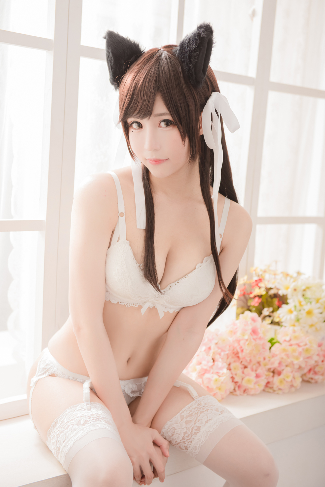 图片[5]-【cosplay】-白神泱-NO.003 白色内衣兽耳 [13P-7MB]-COS世界