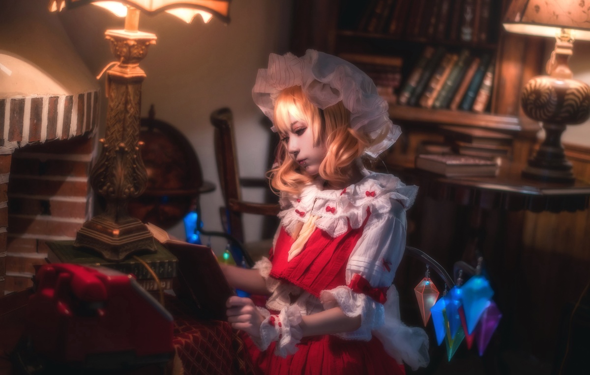 图片[4]-【cosplay】-阿包也是兔娘 NO.01 芙兰朵露-COS世界