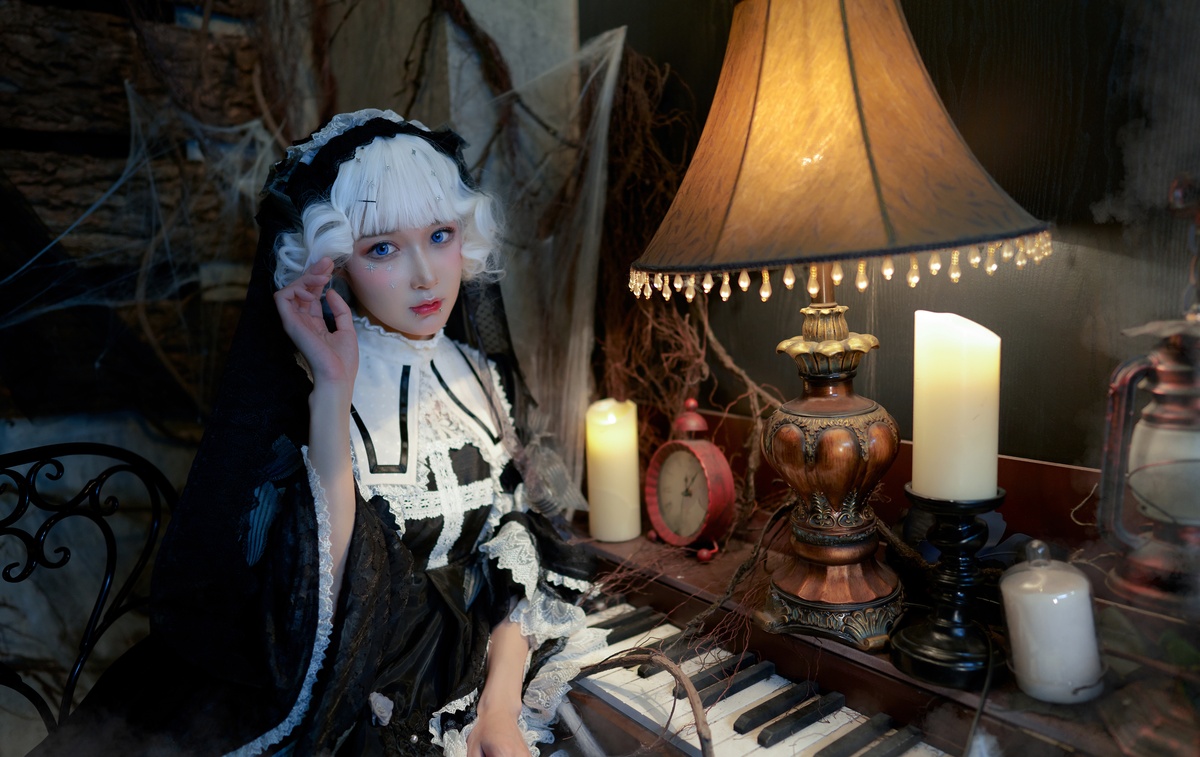 【cosplay】-阿包也是兔娘 NO.02小裙子 夜之钢琴曲-COS世界