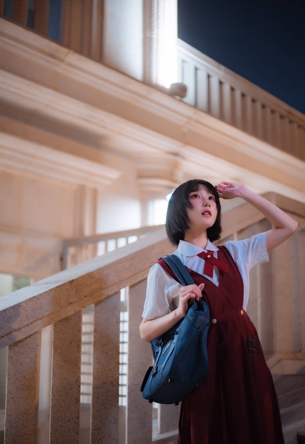 图片[4]-【cosplay】-阿包也是兔娘 NO.03  JK日常-COS世界